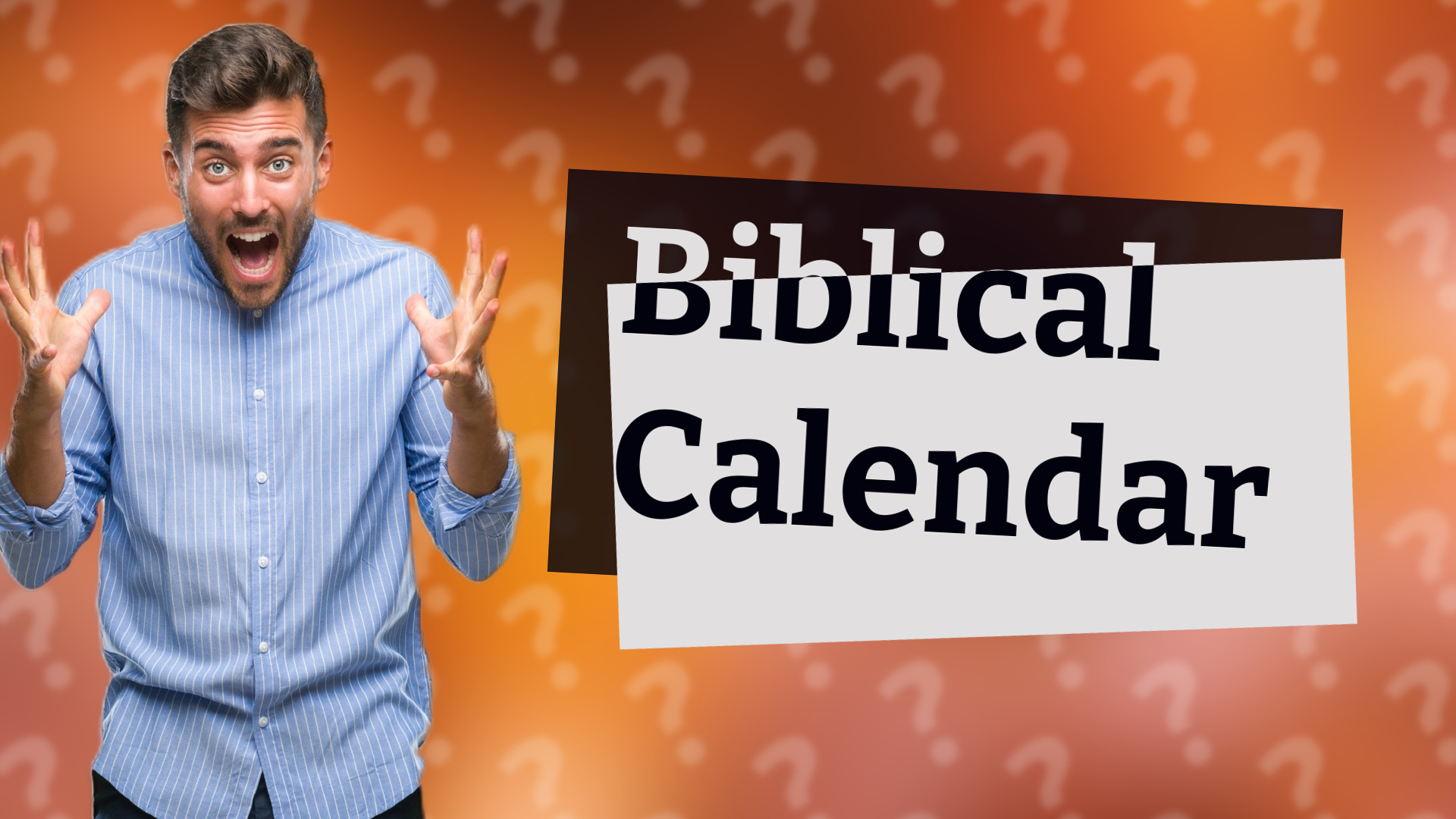 Biblical Calendar