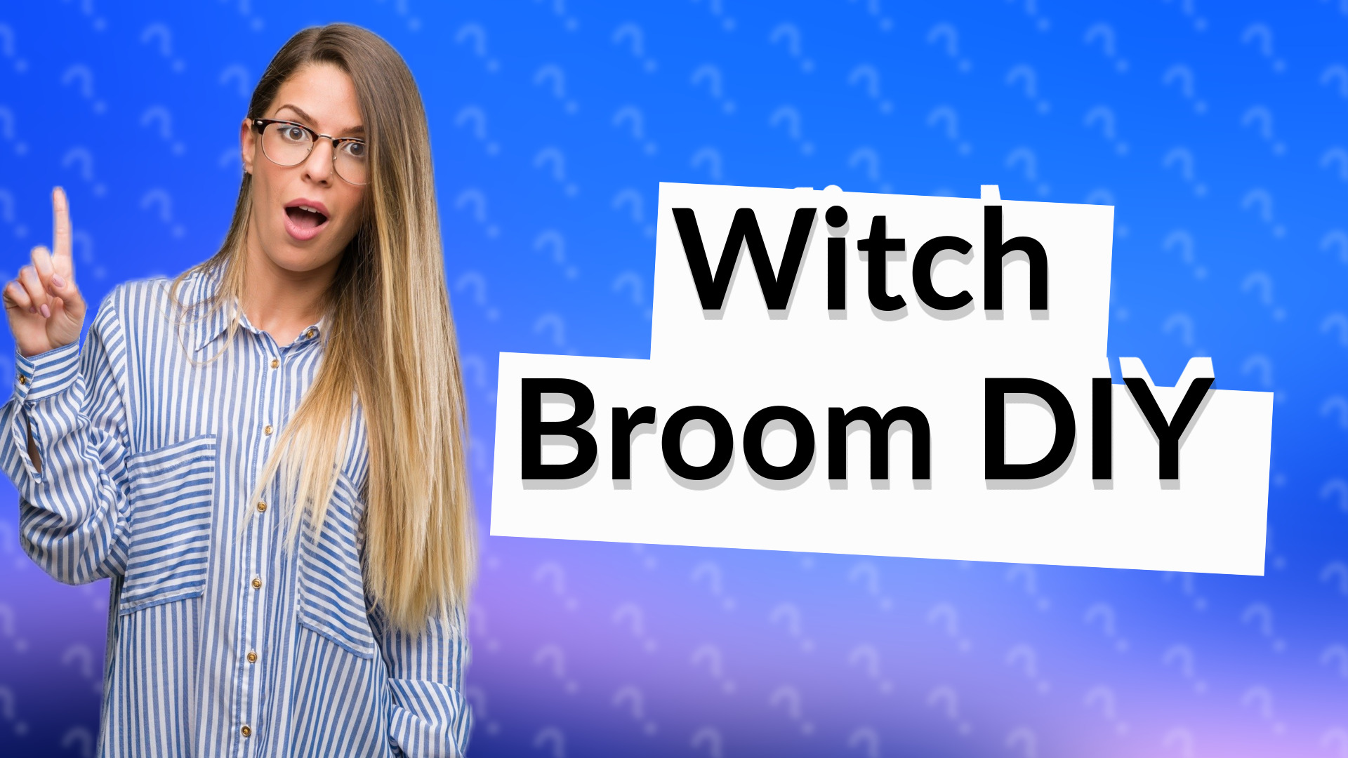 Witch Broom DIY