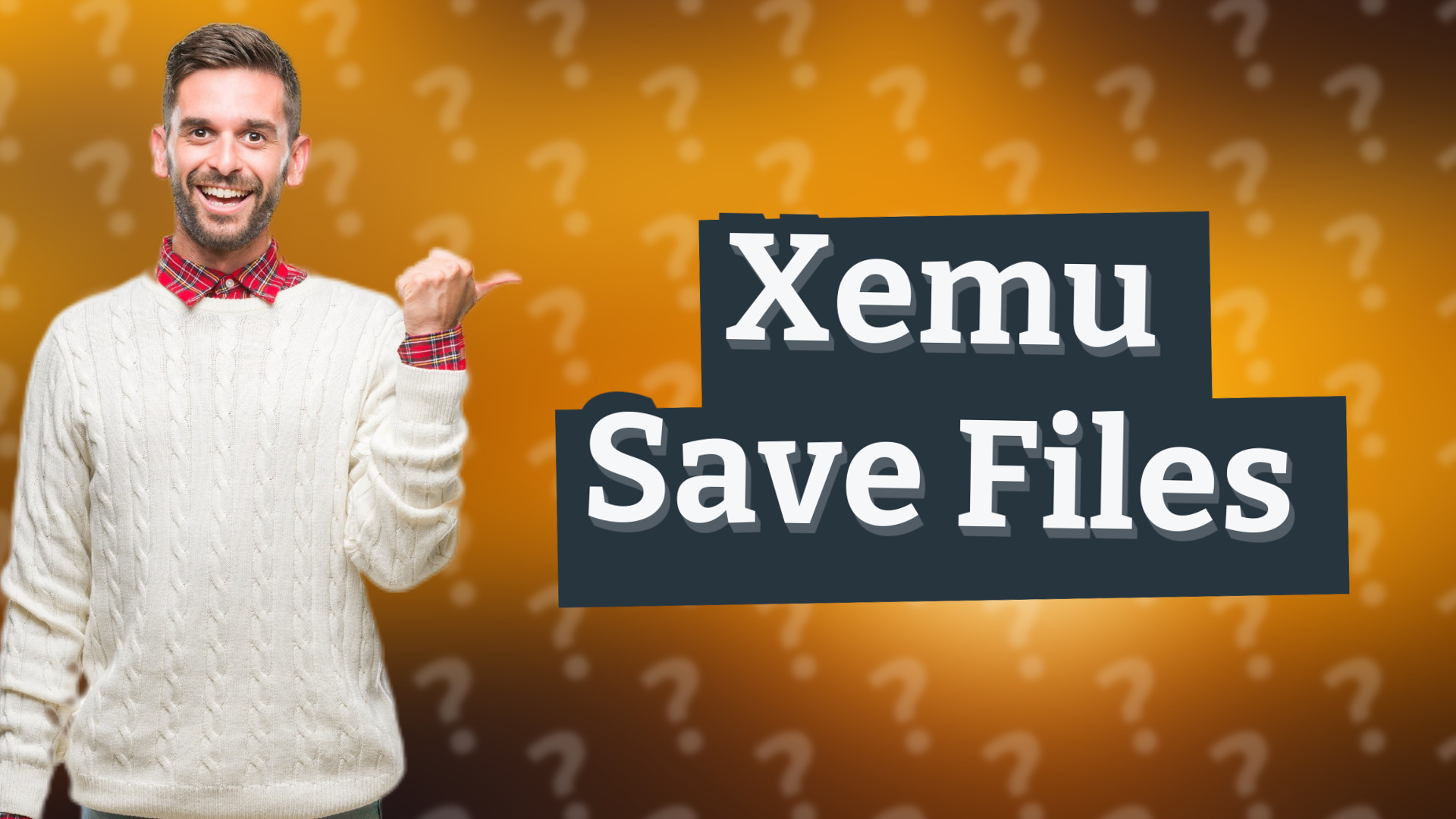 Xemu Save Files