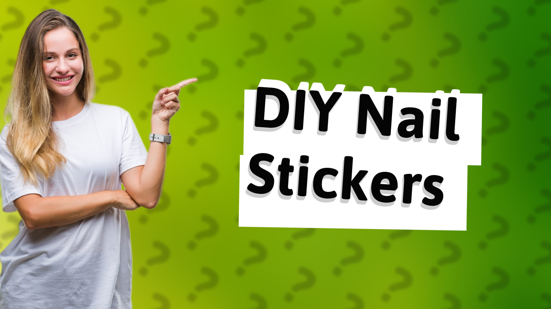 DIY Nail Stickers