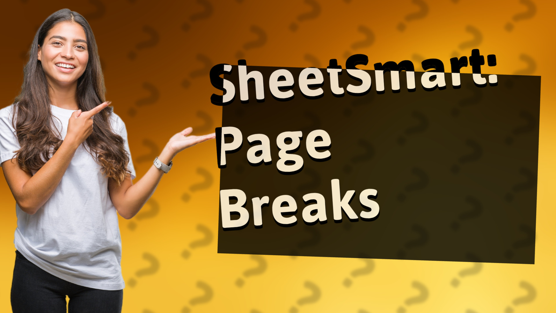 SheetSmart: Page Breaks