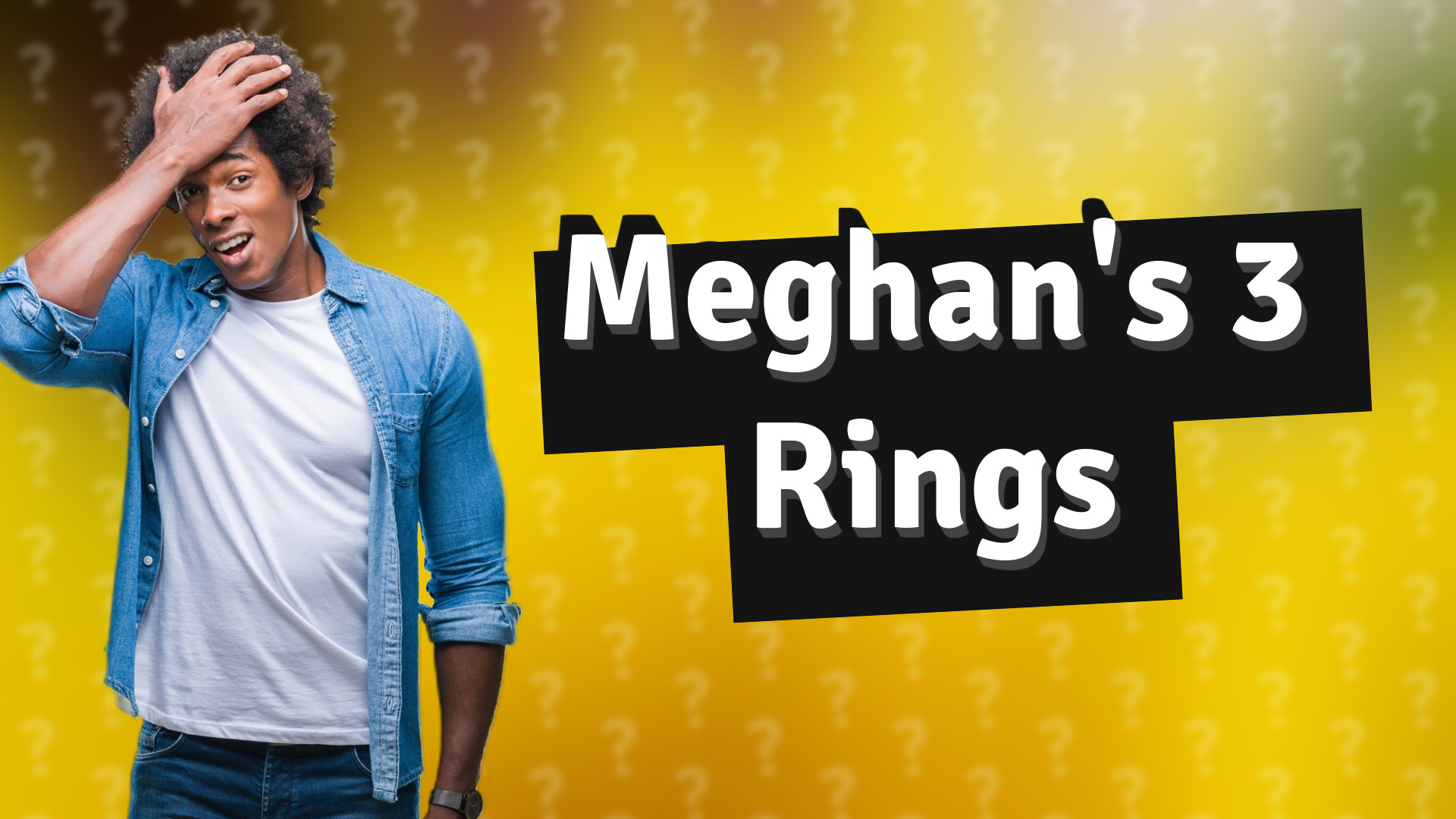 Meghan's 3 Rings