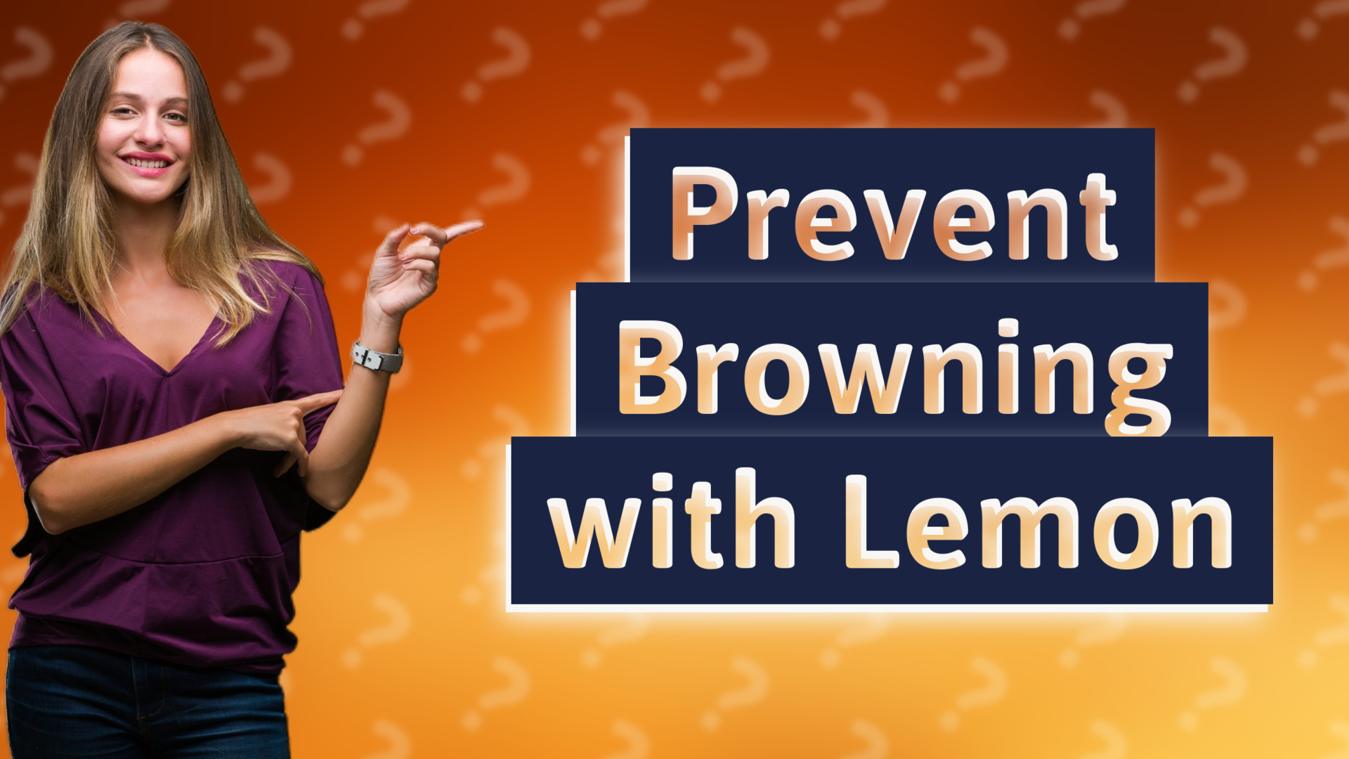 Prevent Browning with Lemon