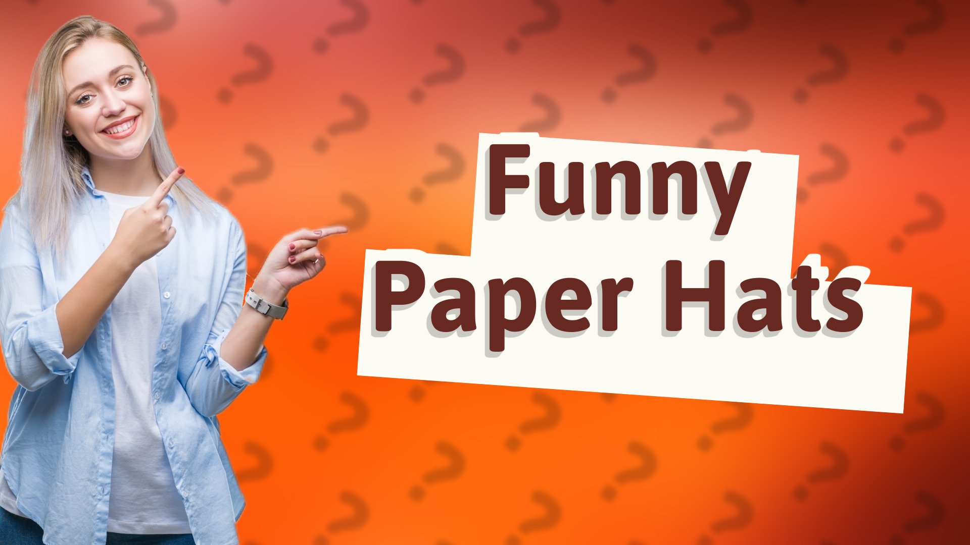 Funny Paper Hats