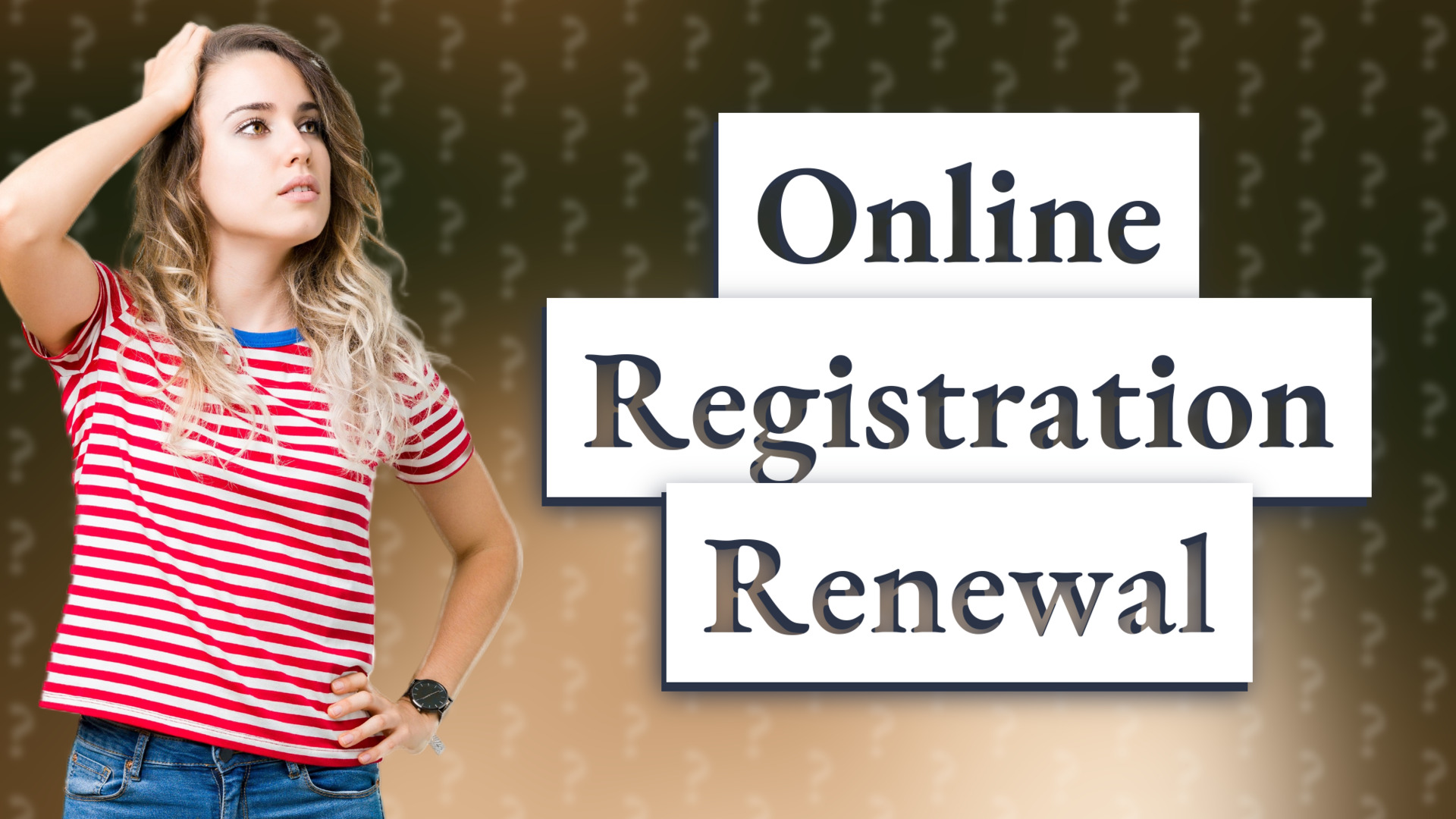 Online Registration Renewal