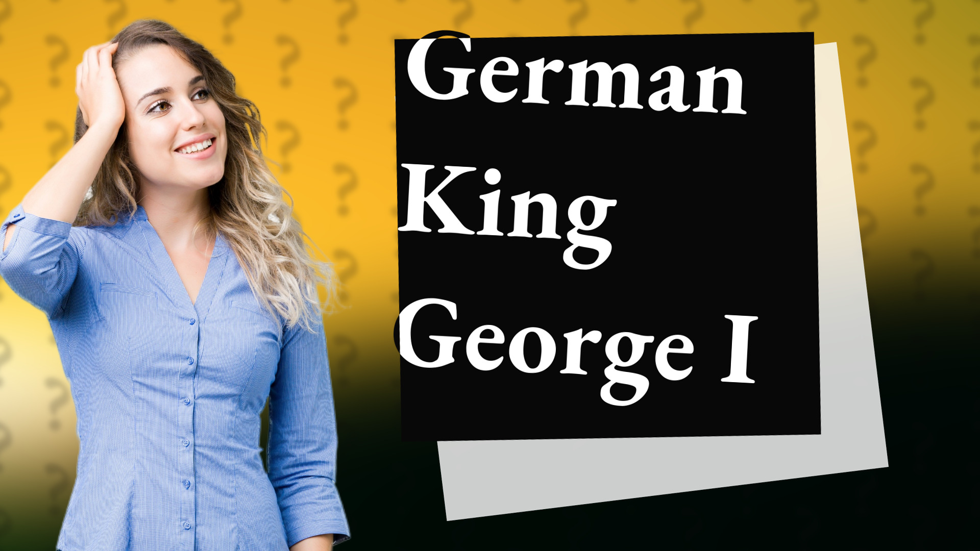 German King George I