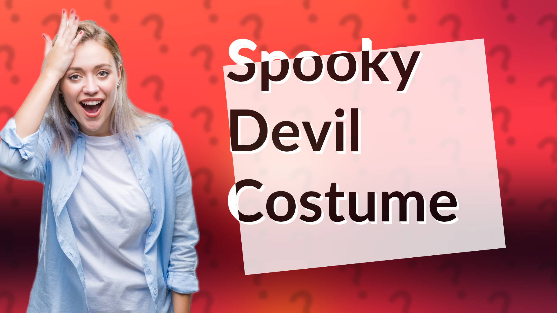 Spooky Devil Costume