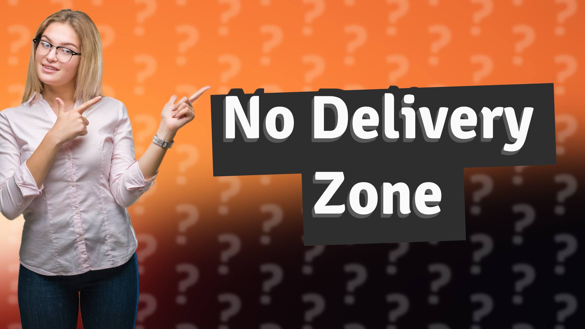 No Delivery Zone