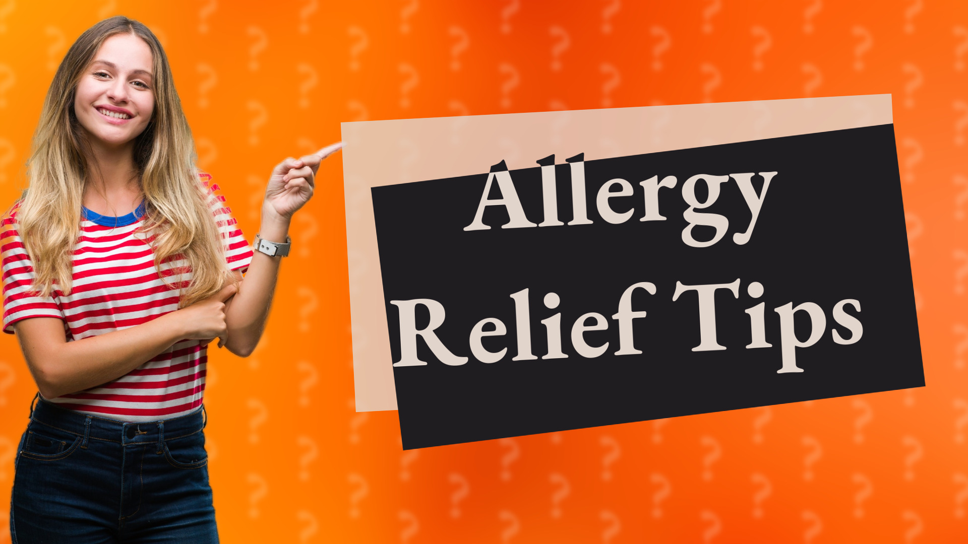Allergy Relief Tips