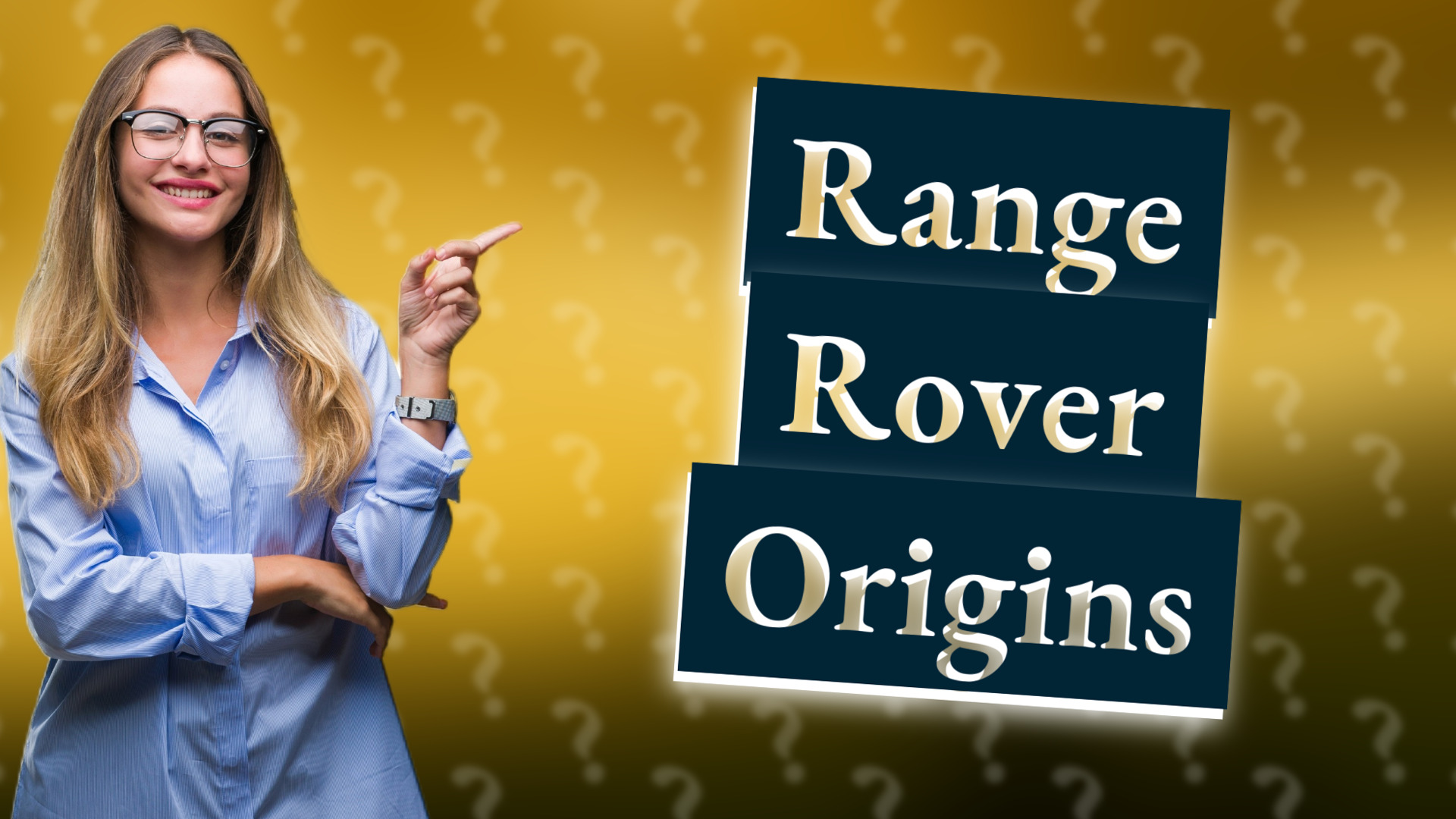 Range Rover Origins