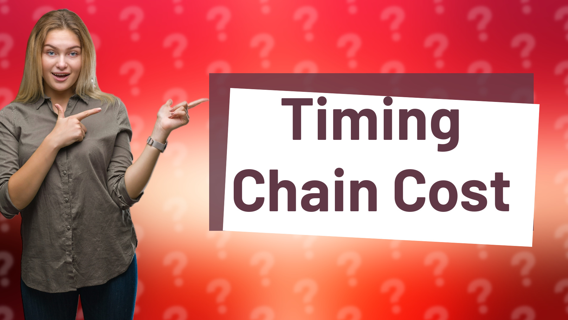 Timing Chain Cost