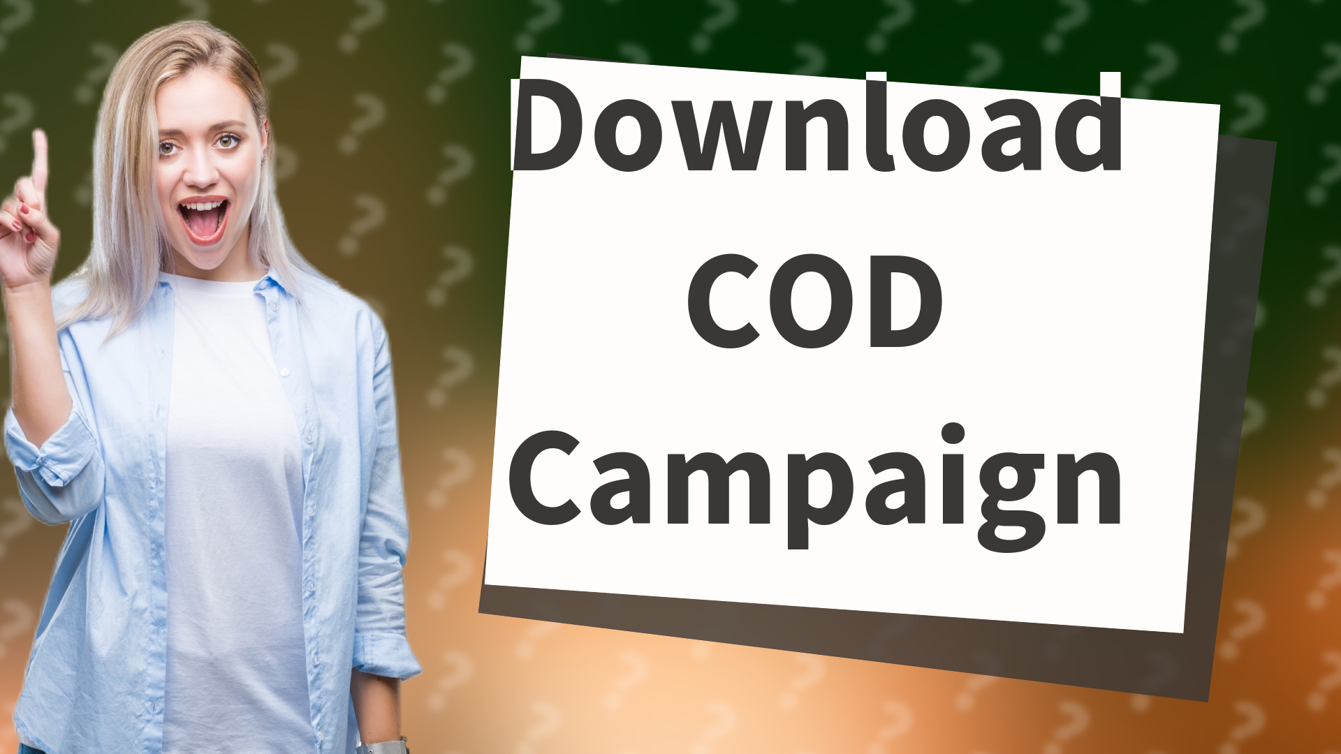Download COD Campaign