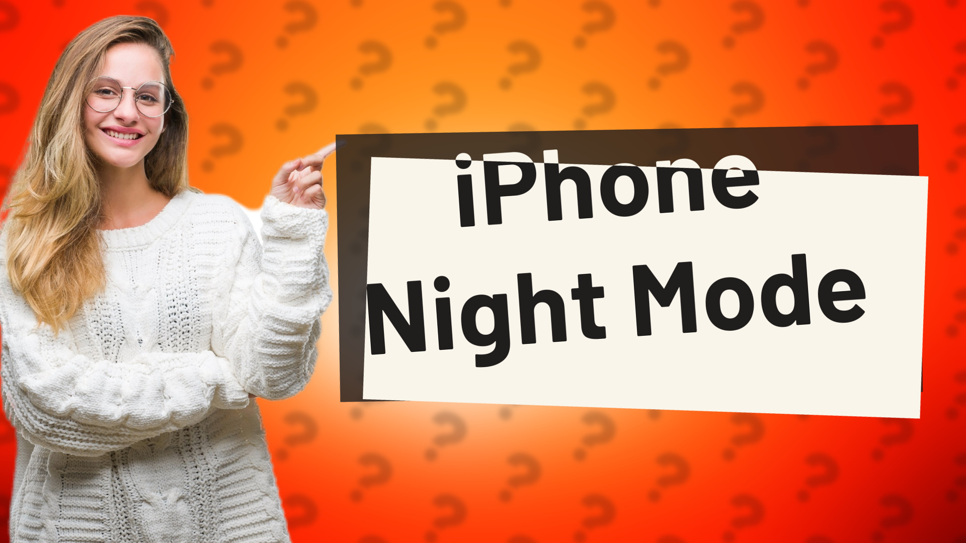 iPhone Night Mode