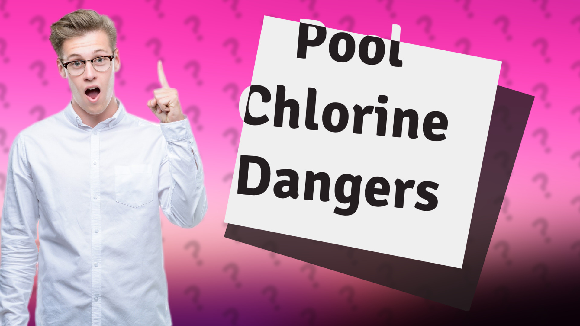 Pool Chlorine Dangers