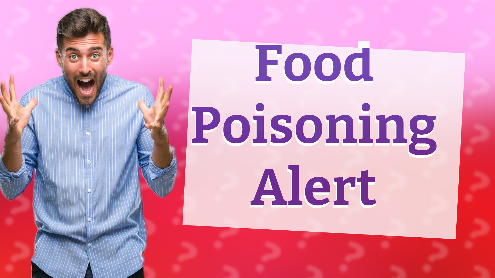 Food Poisoning Alert