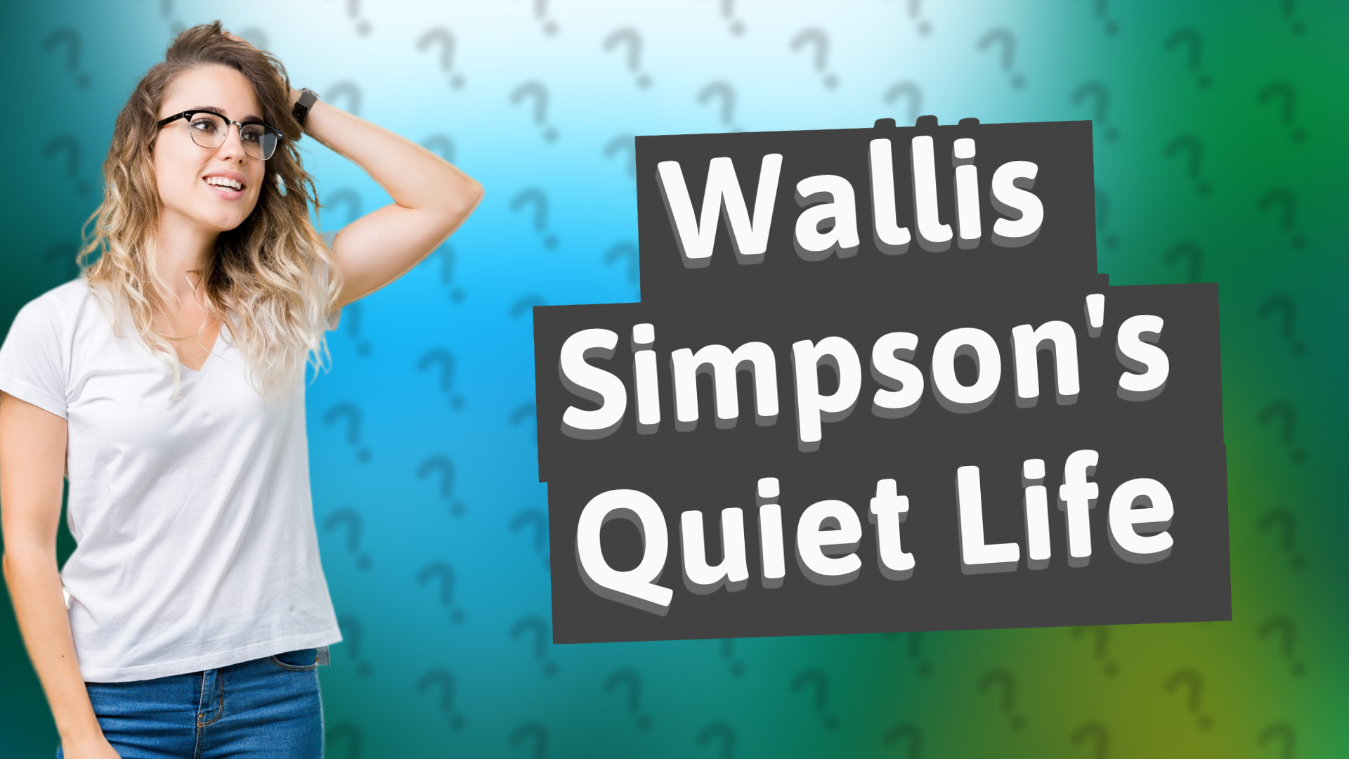 Wallis Simpson's Quiet Life
