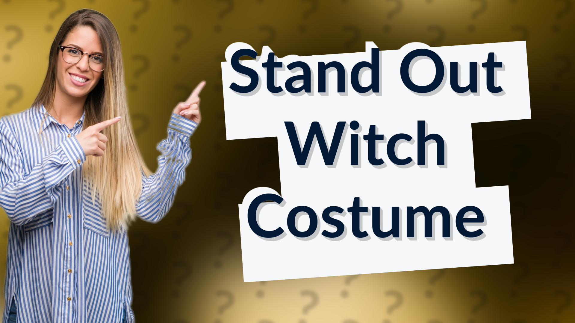 Stand Out Witch Costume