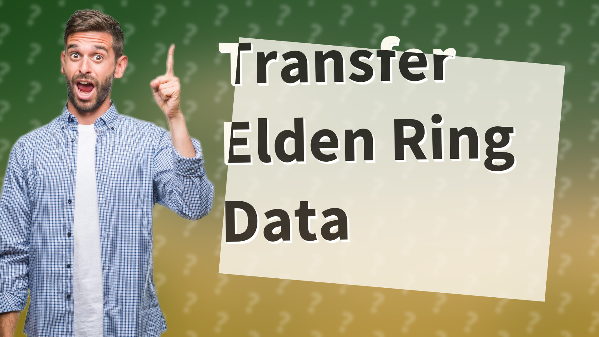 Transfer Elden Ring Data