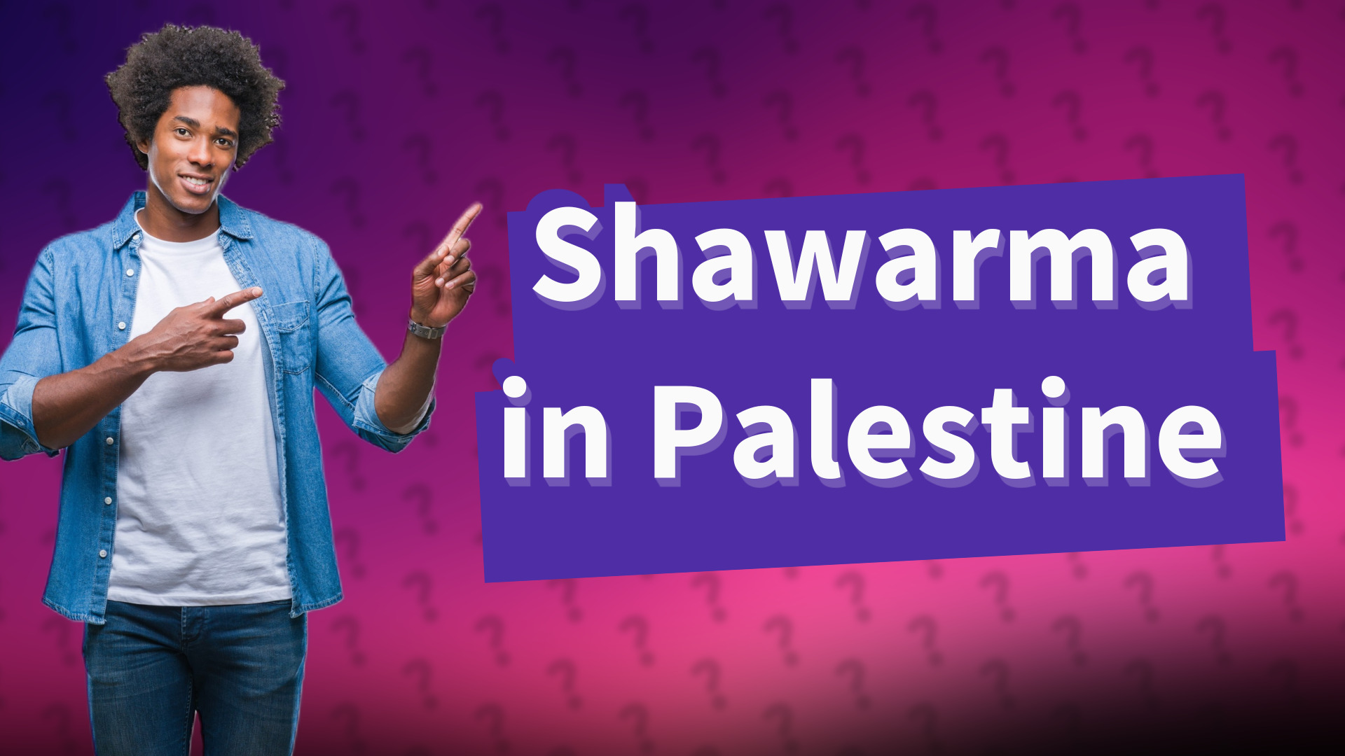 Shawarma in Palestine