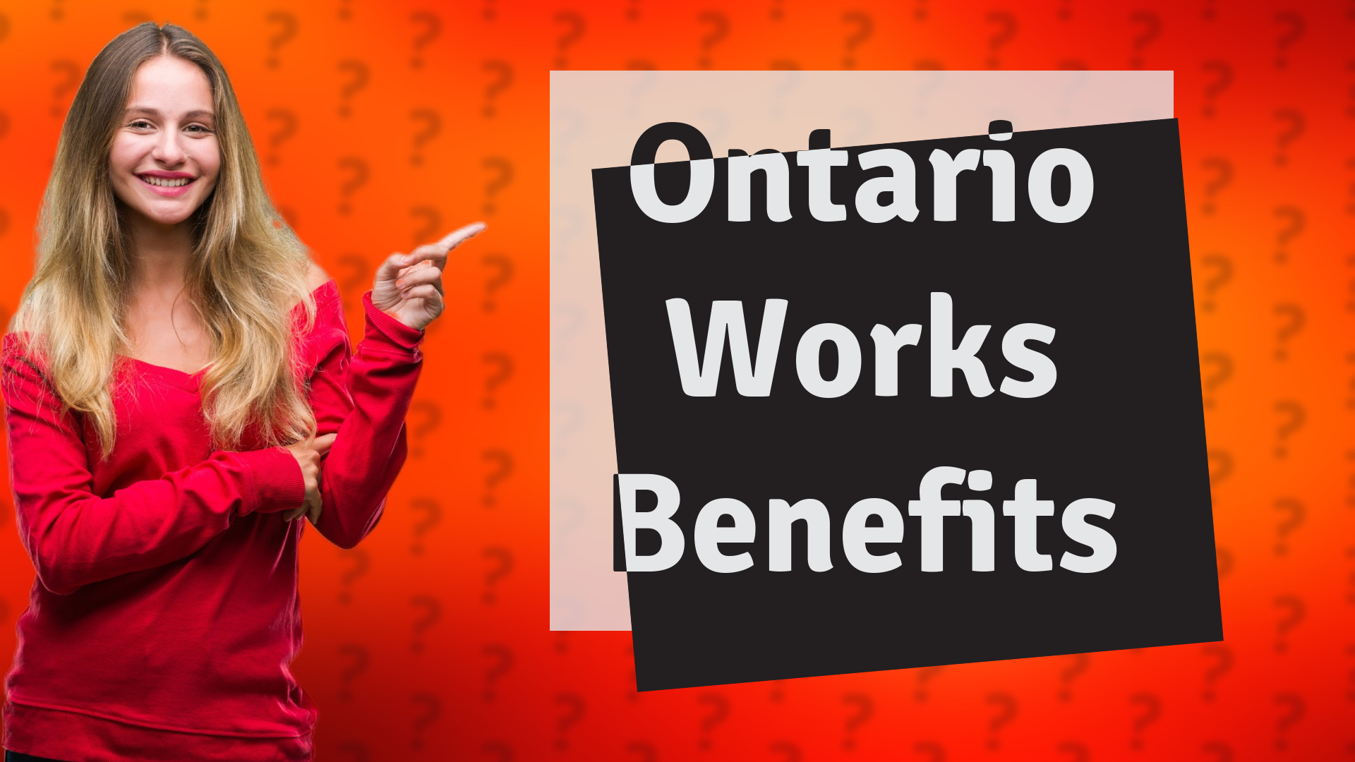 Ontario Works Benefits