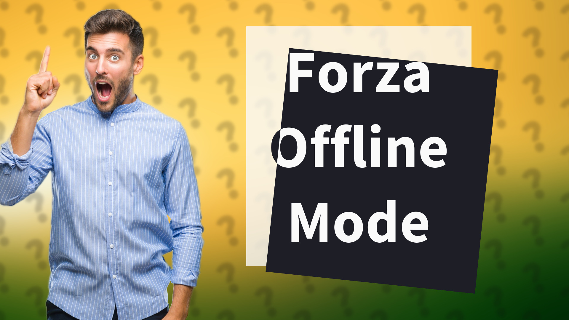 Forza Offline Mode