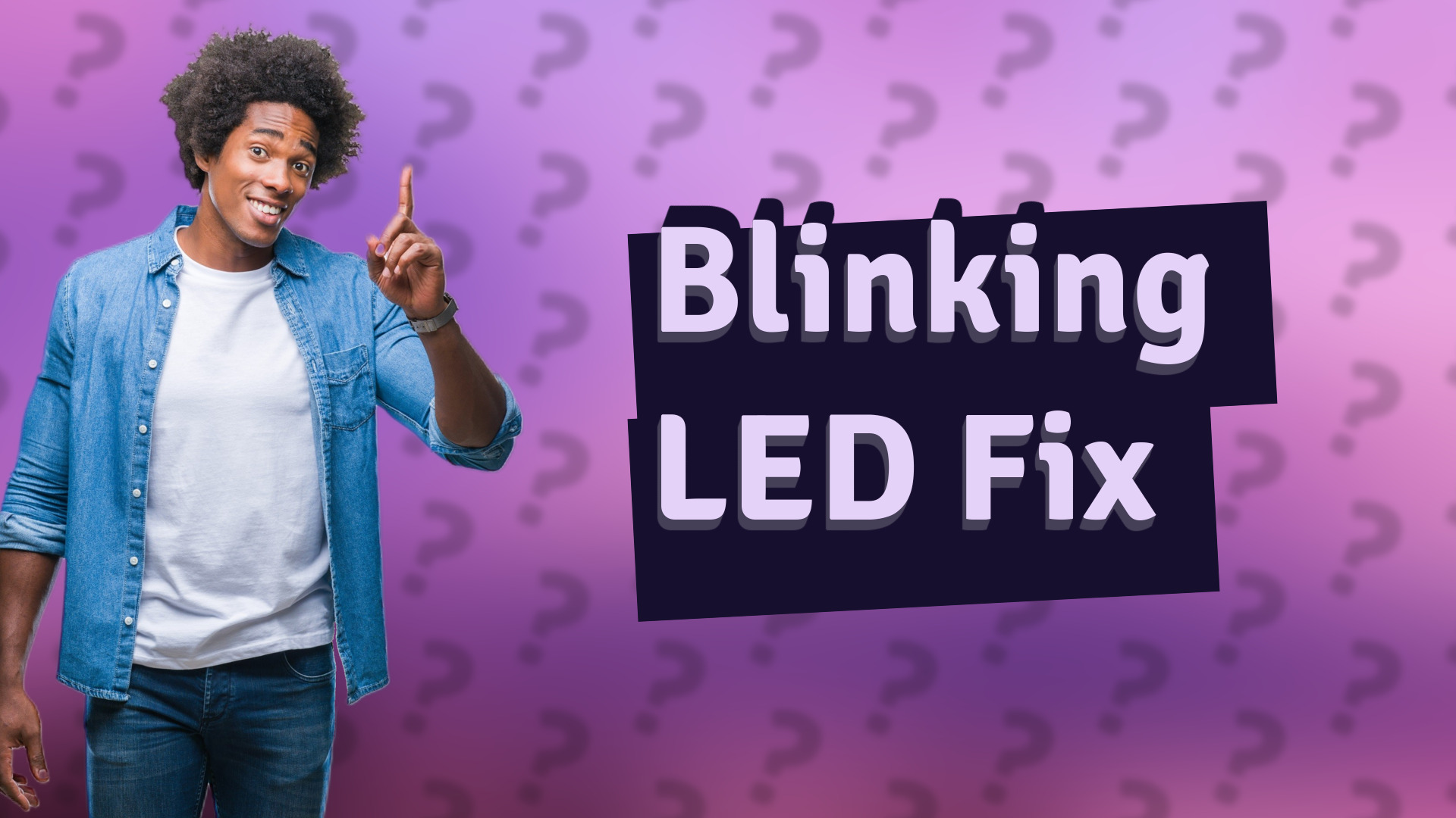 Blinking LED Fix