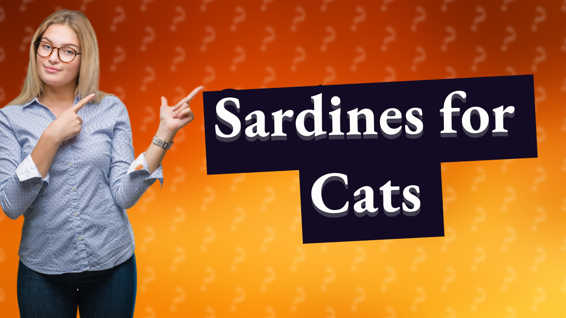 Sardines for Cats