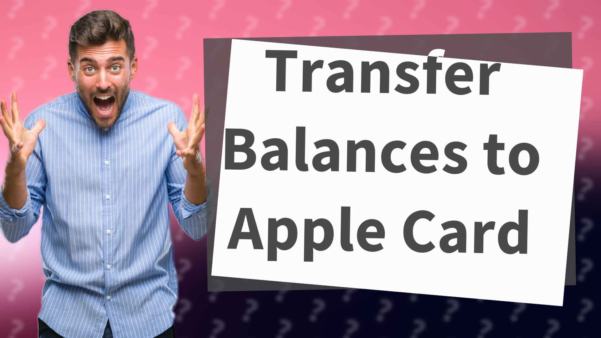 Transfer Balances to Apple Card