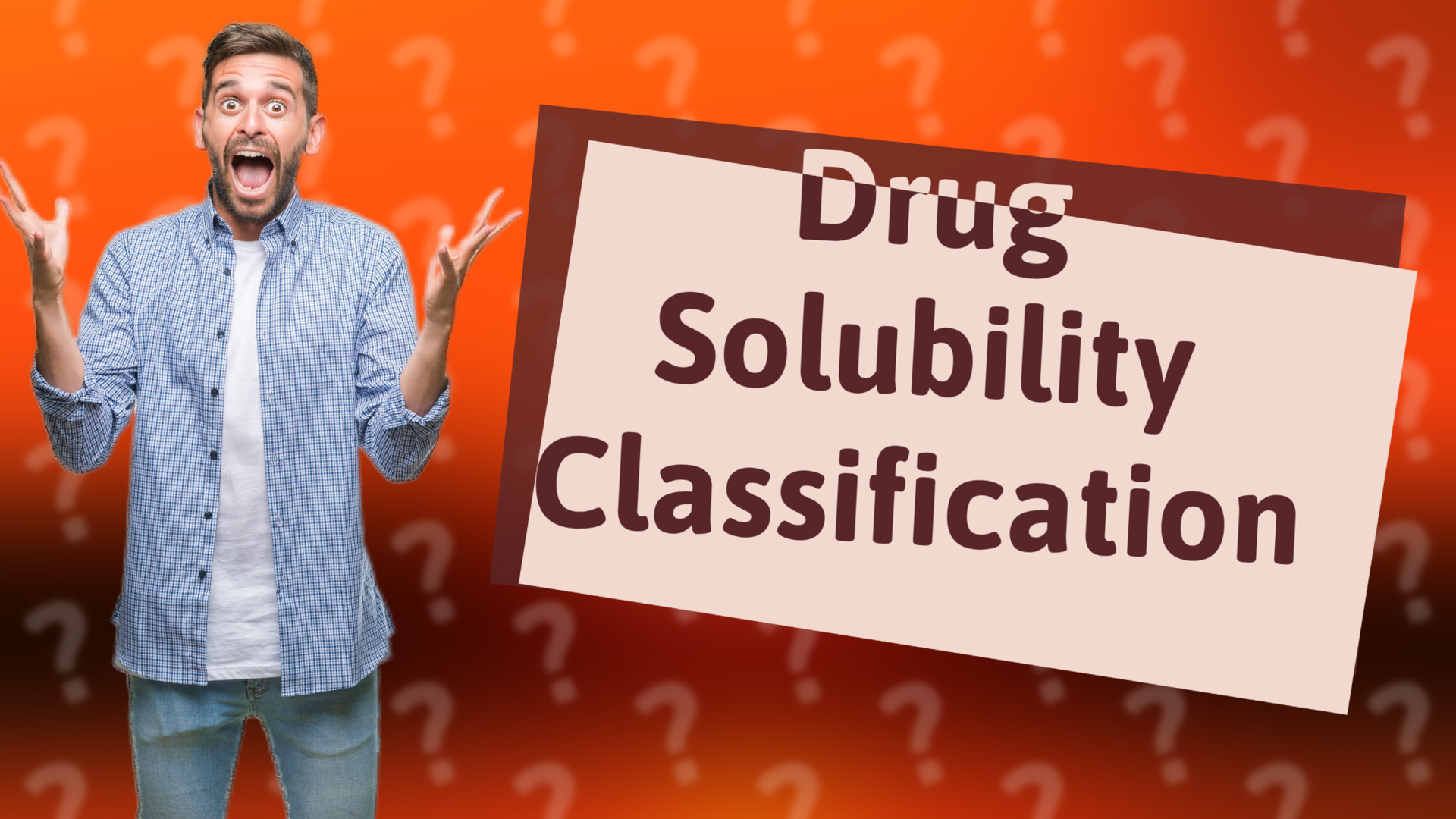 Drug Solubility Classification