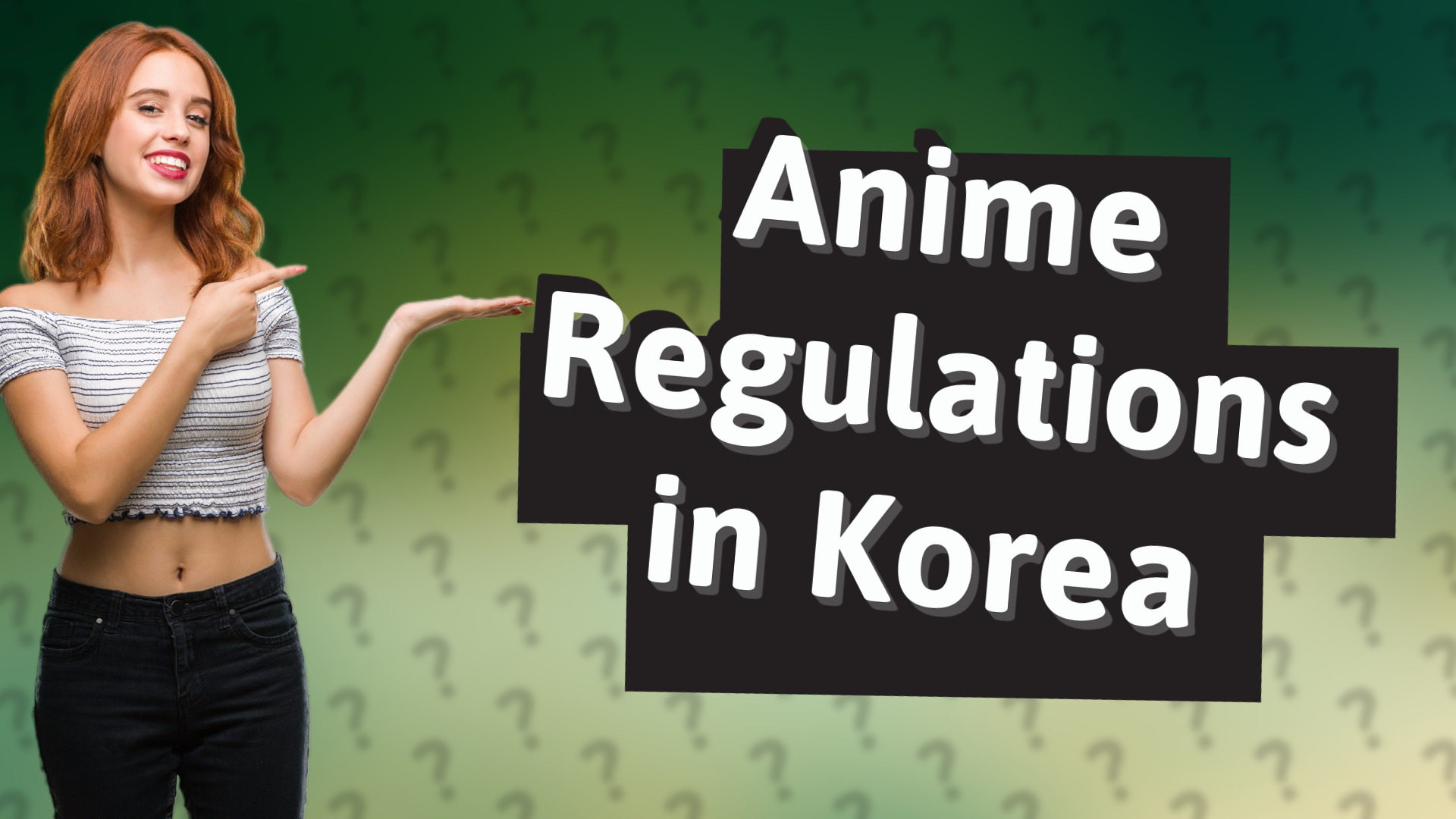 Anime Regulations in Korea