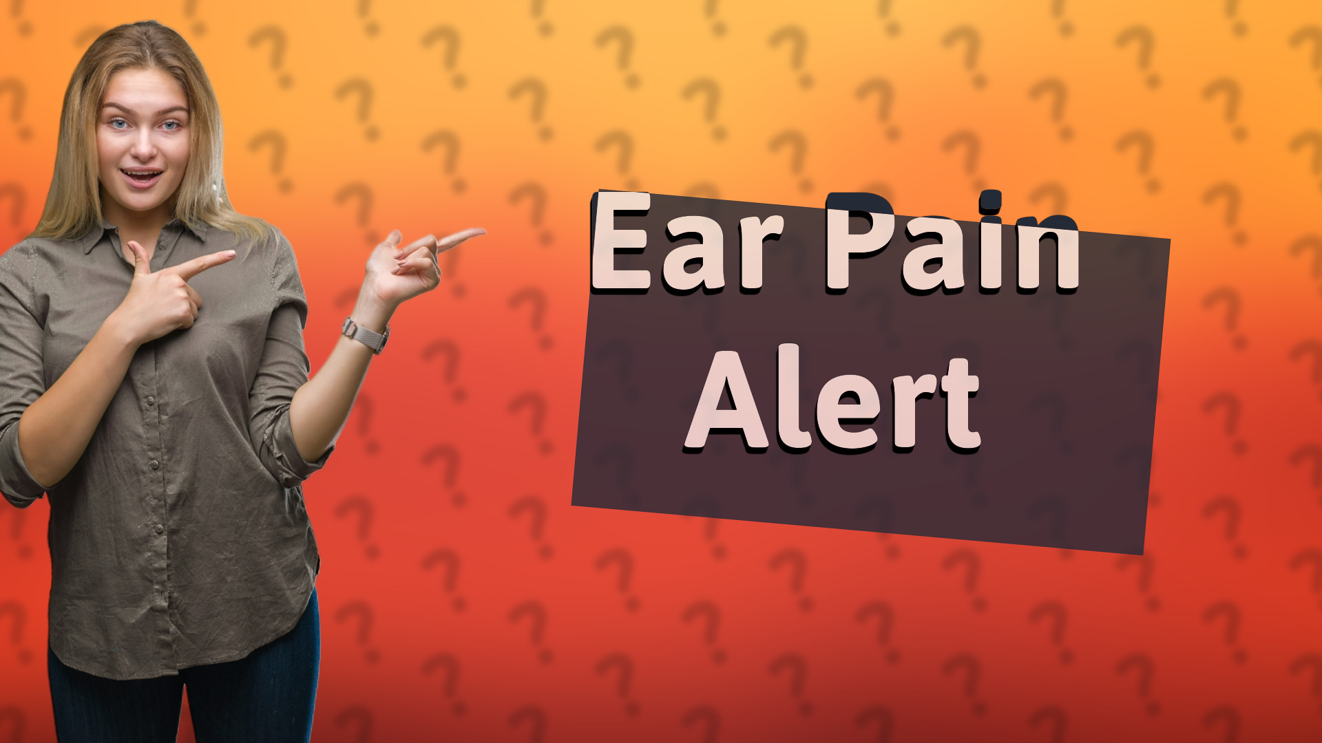 Ear Pain Alert