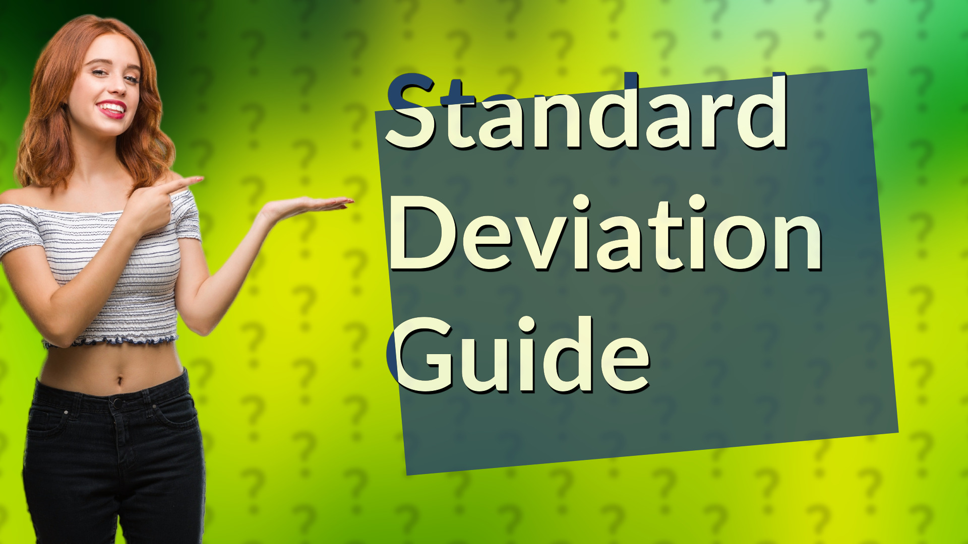 Standard Deviation Guide
