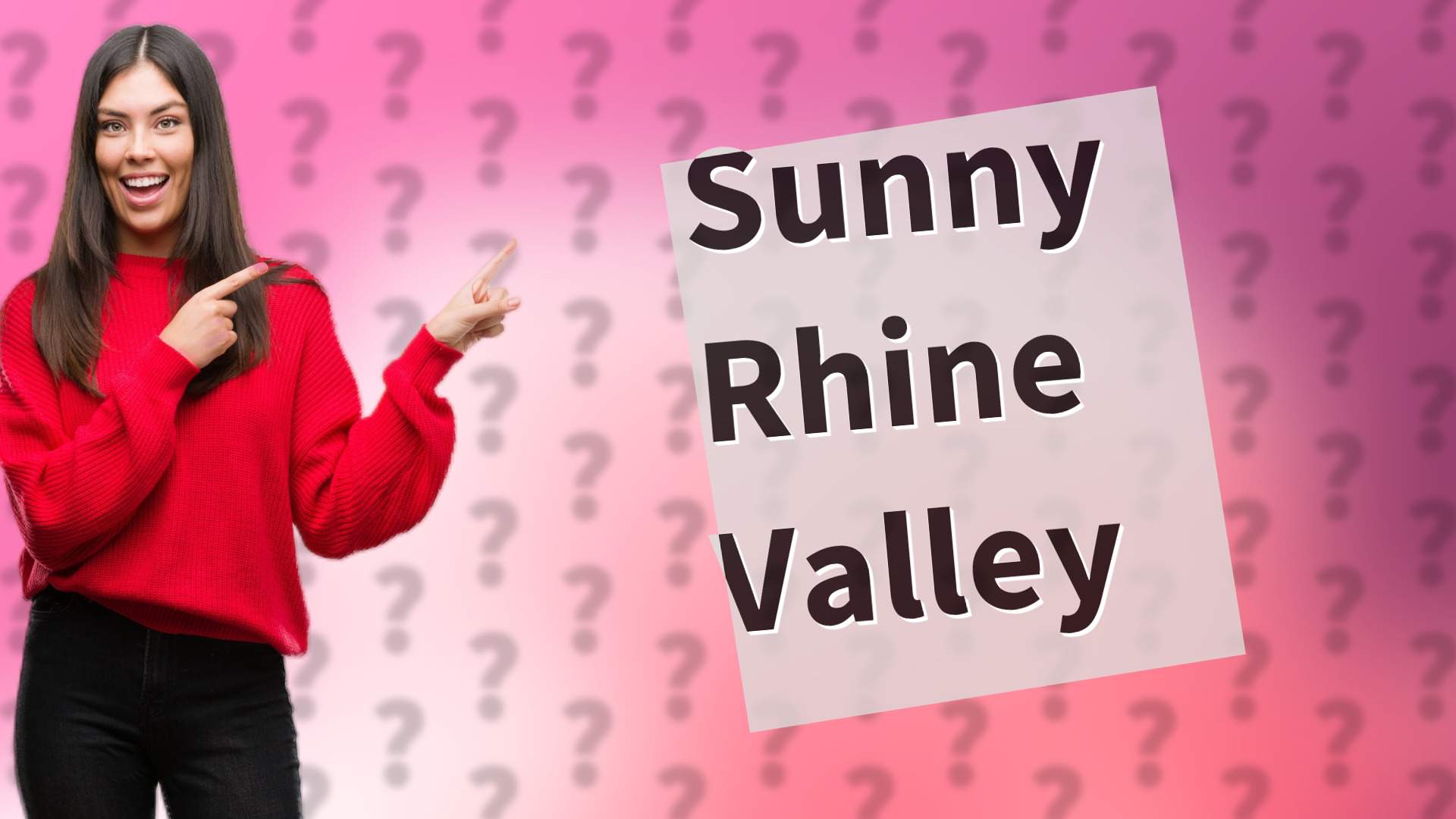 Sunny Rhine Valley