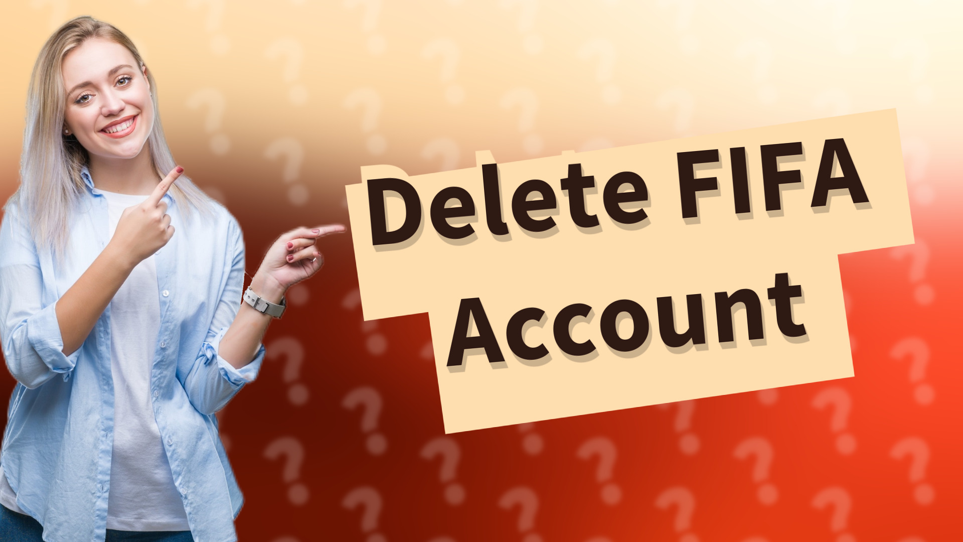 Delete FIFA Account