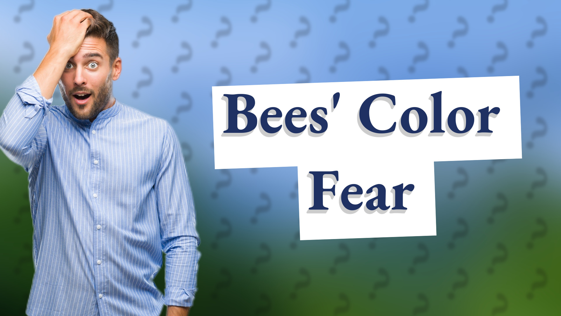 Bees' Color Fear