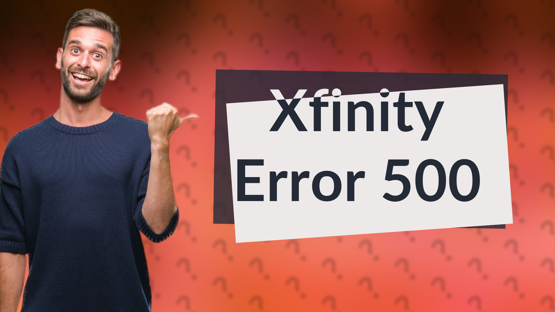 Xfinity Error 500