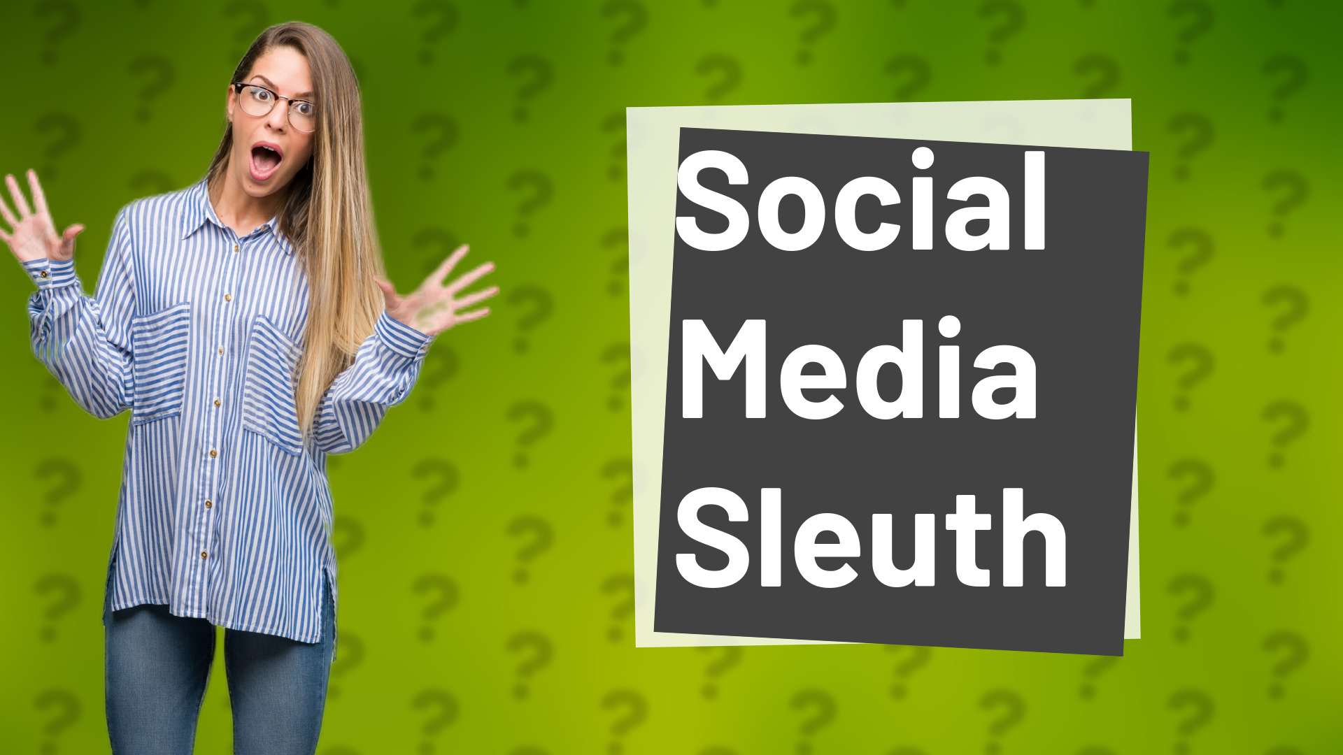 Social Media Sleuth