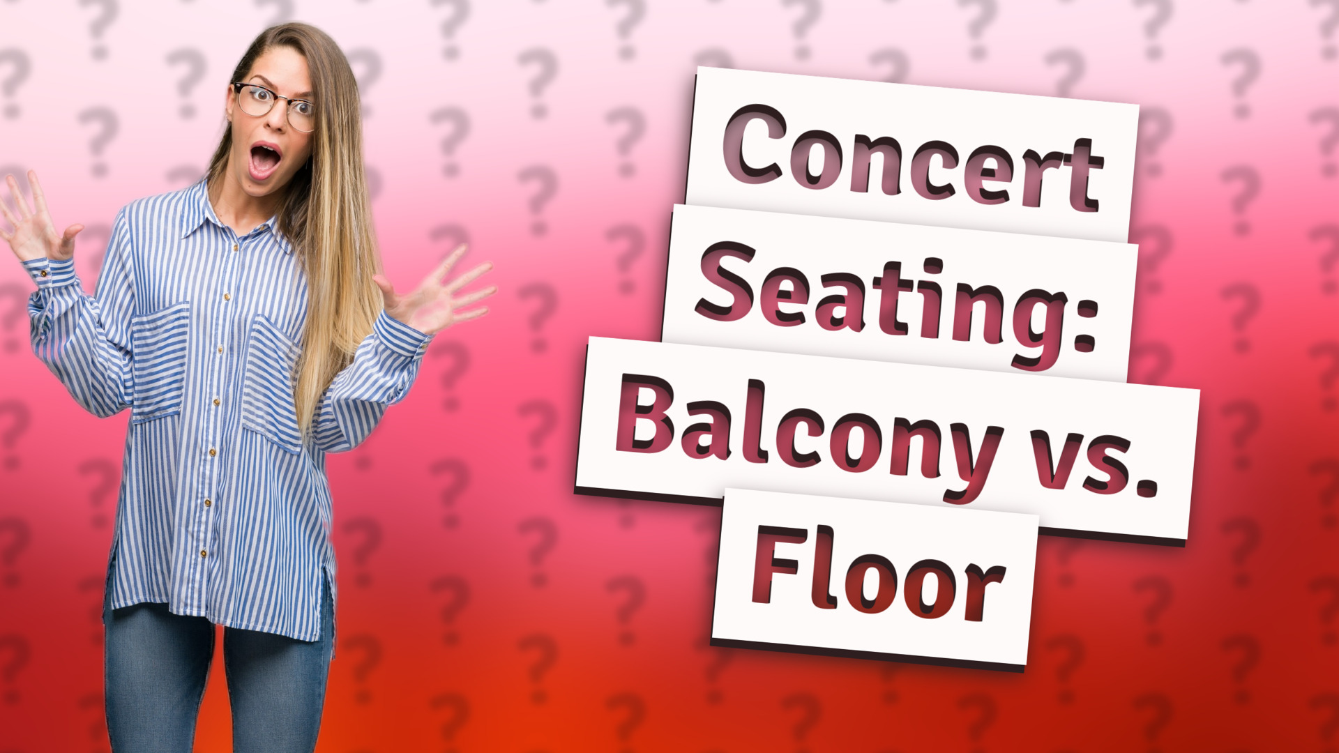 Concert Seating: Balcony vs. Floor