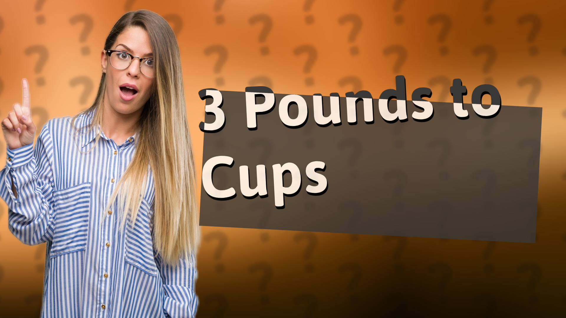 3 Pounds to Cups