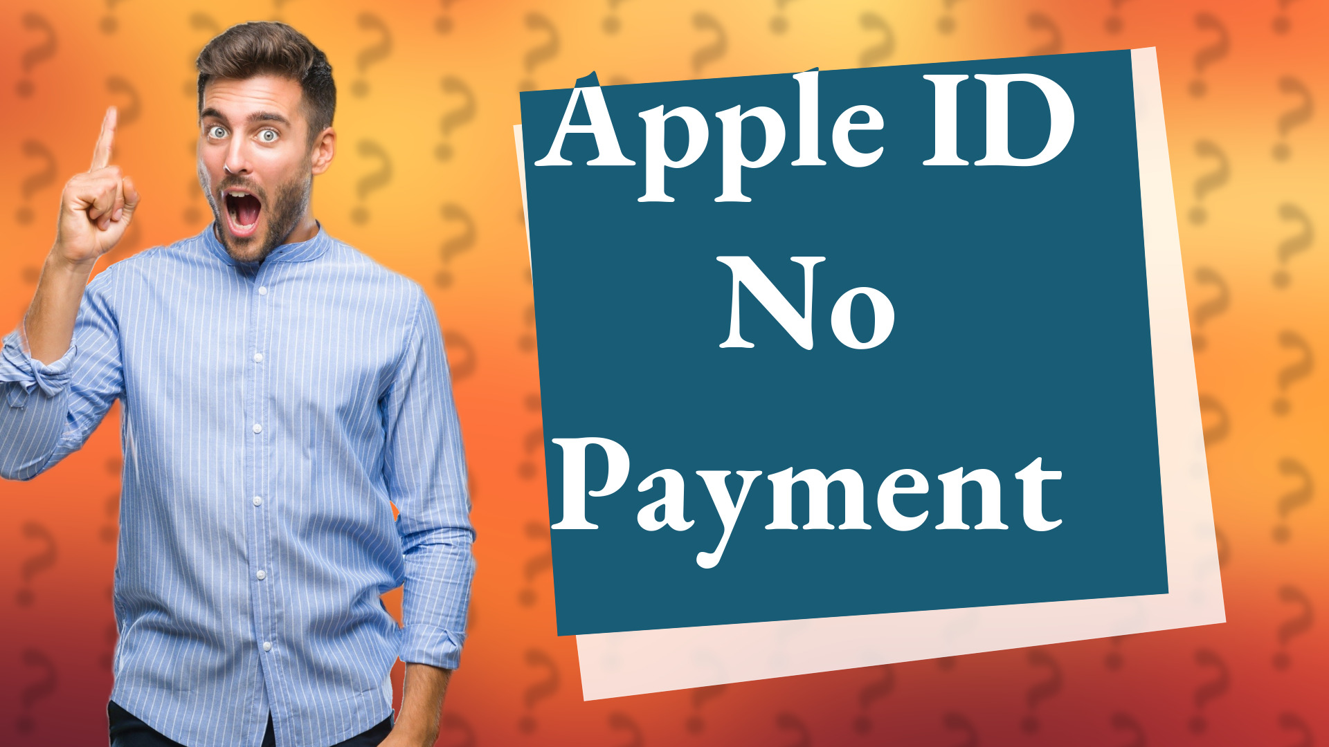 Apple ID No Payment