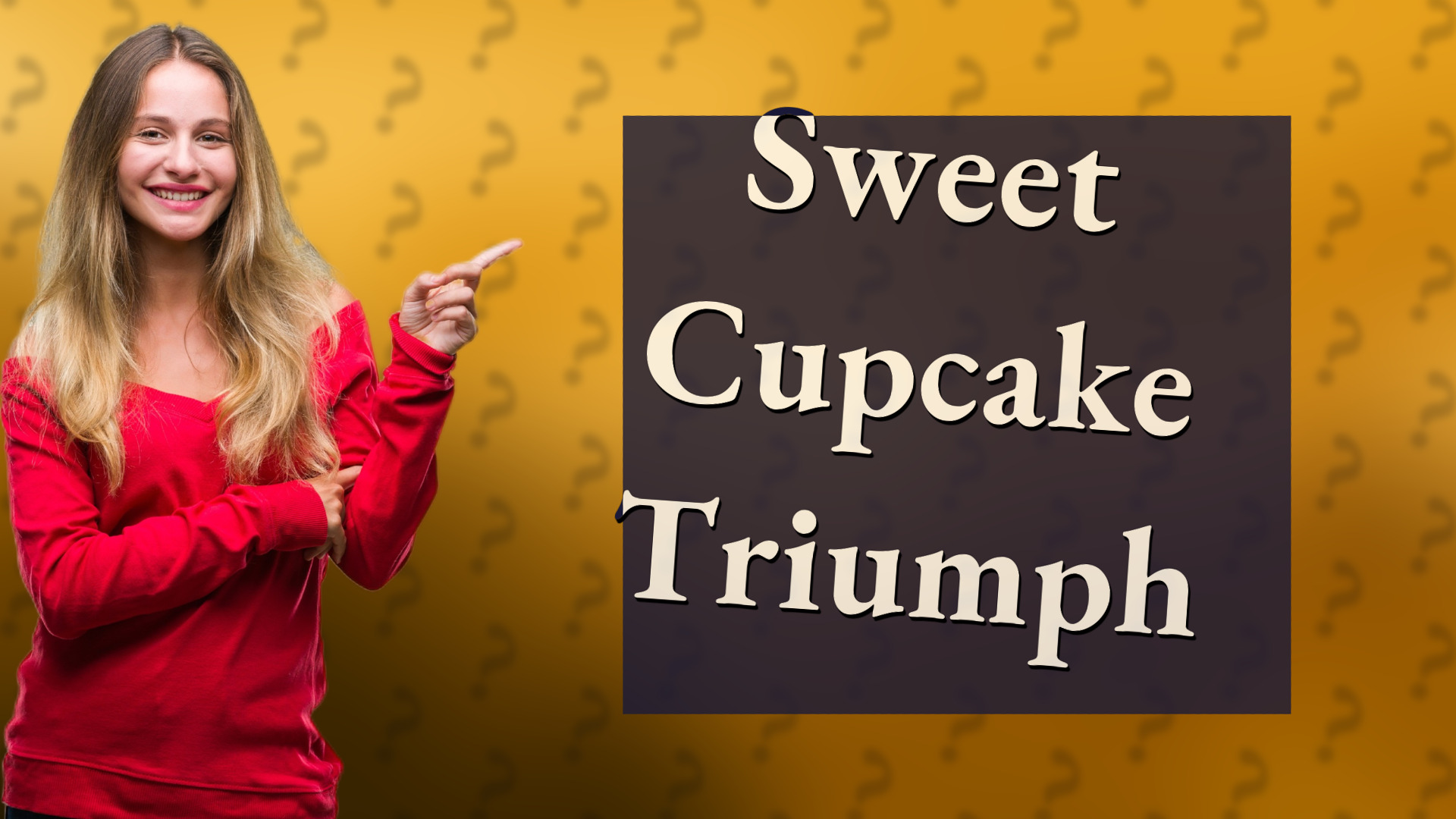 Sweet Cupcake Triumph