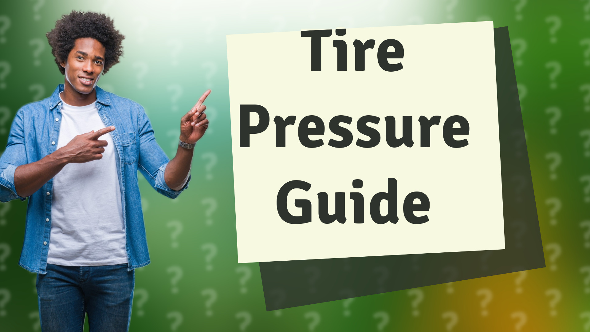 Tire Pressure Guide