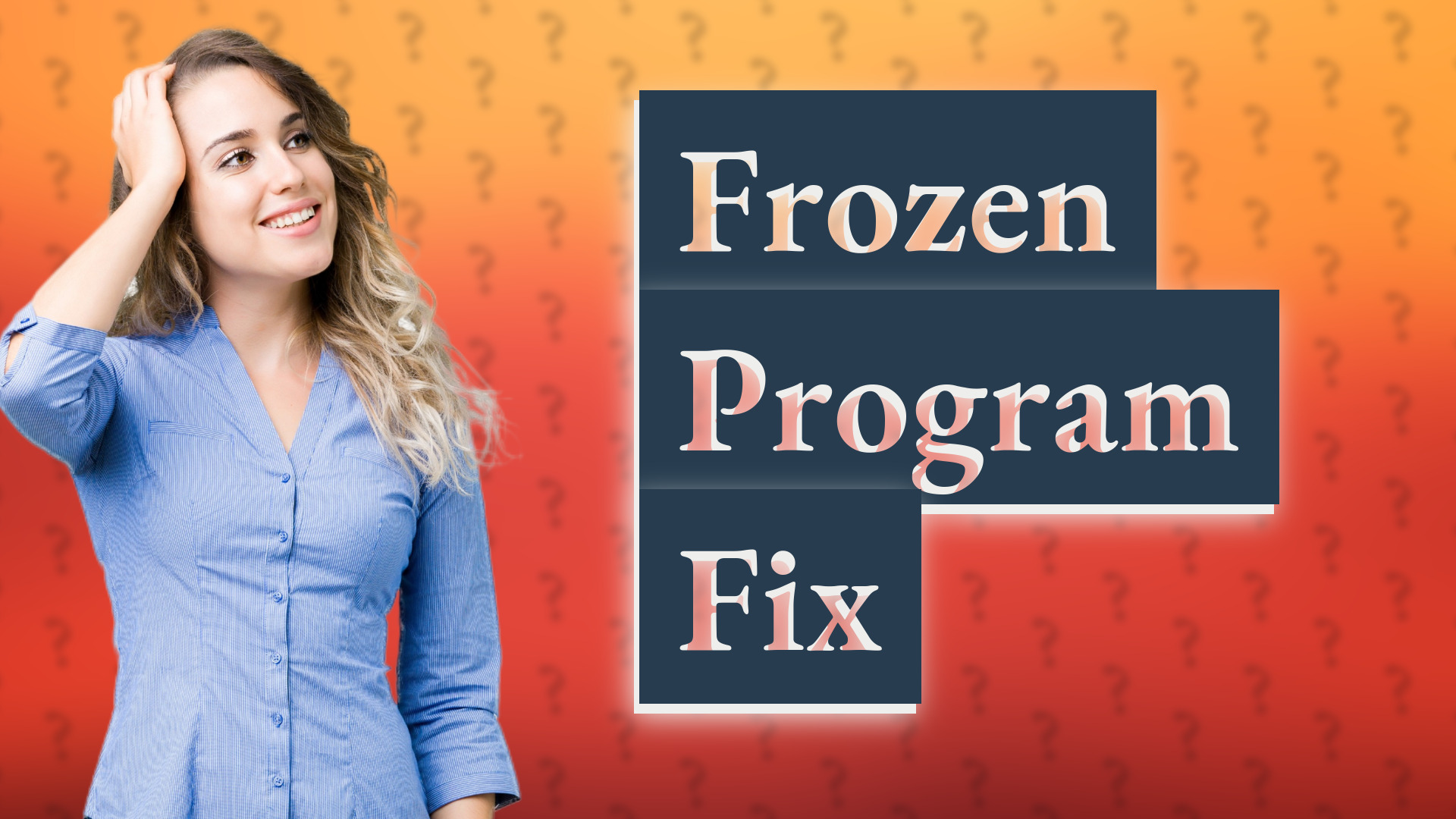 Frozen Program Fix