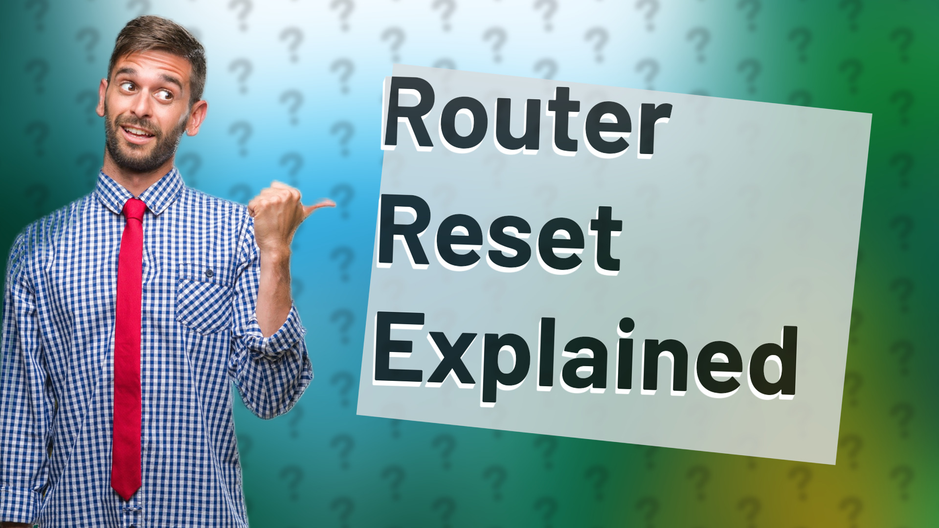 Router Reset Explained