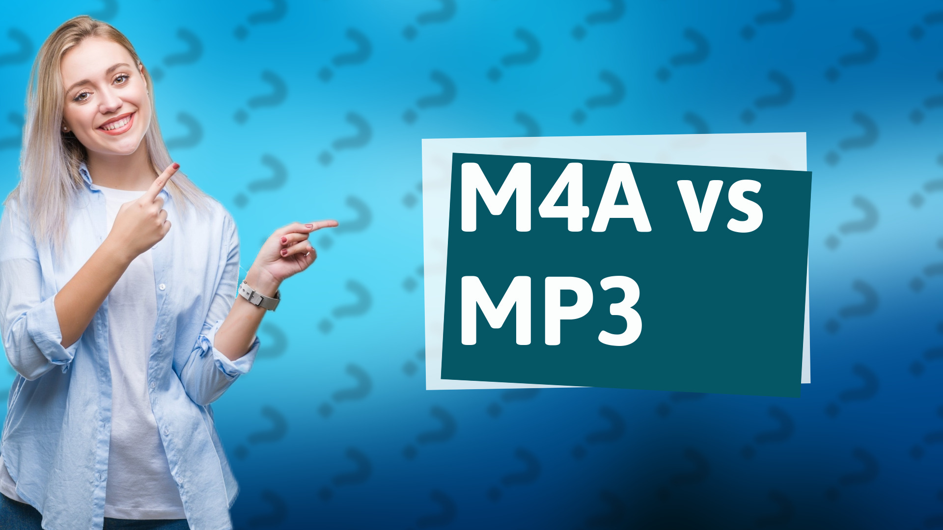 M4A vs MP3