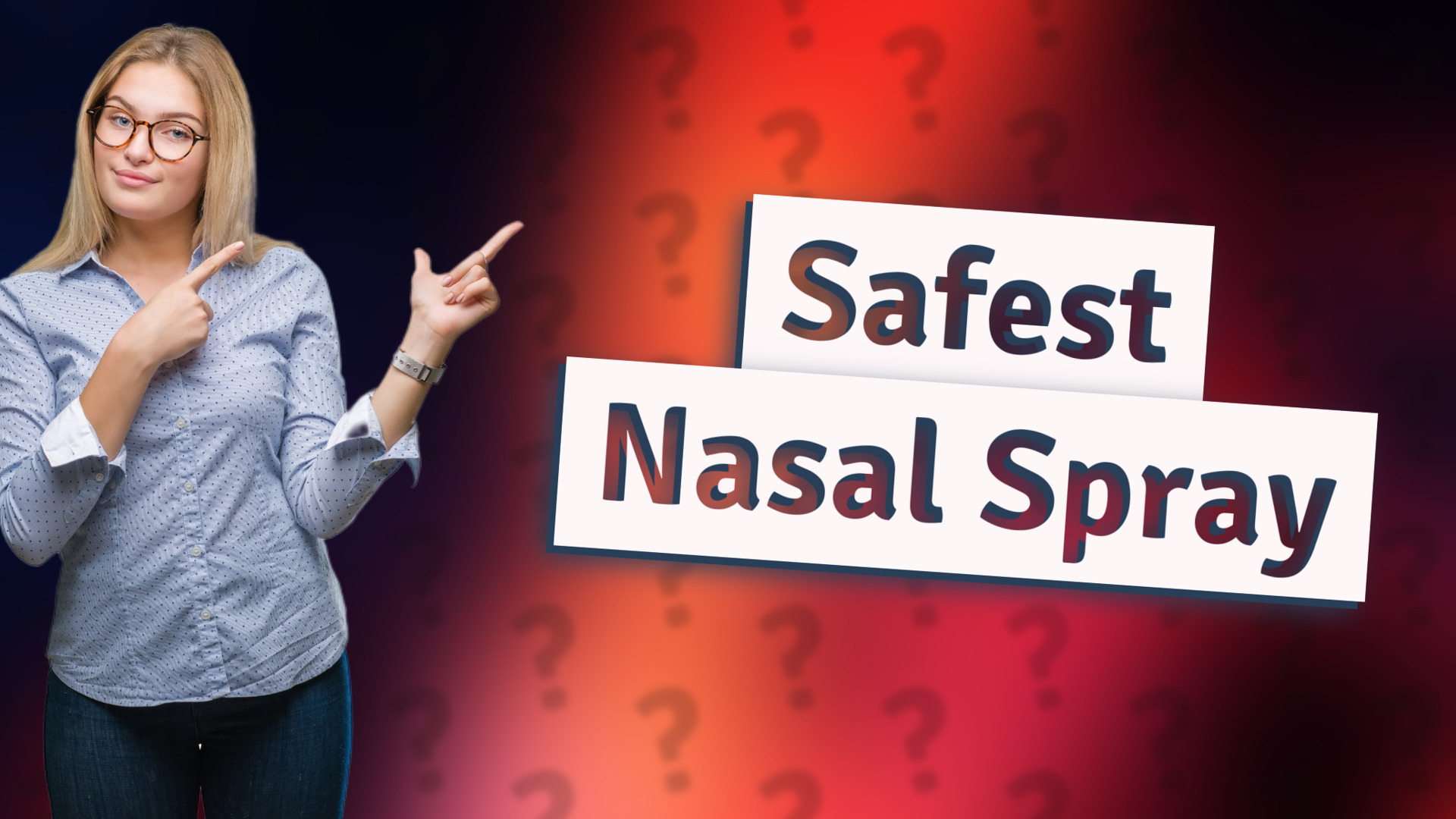 Safest Nasal Spray