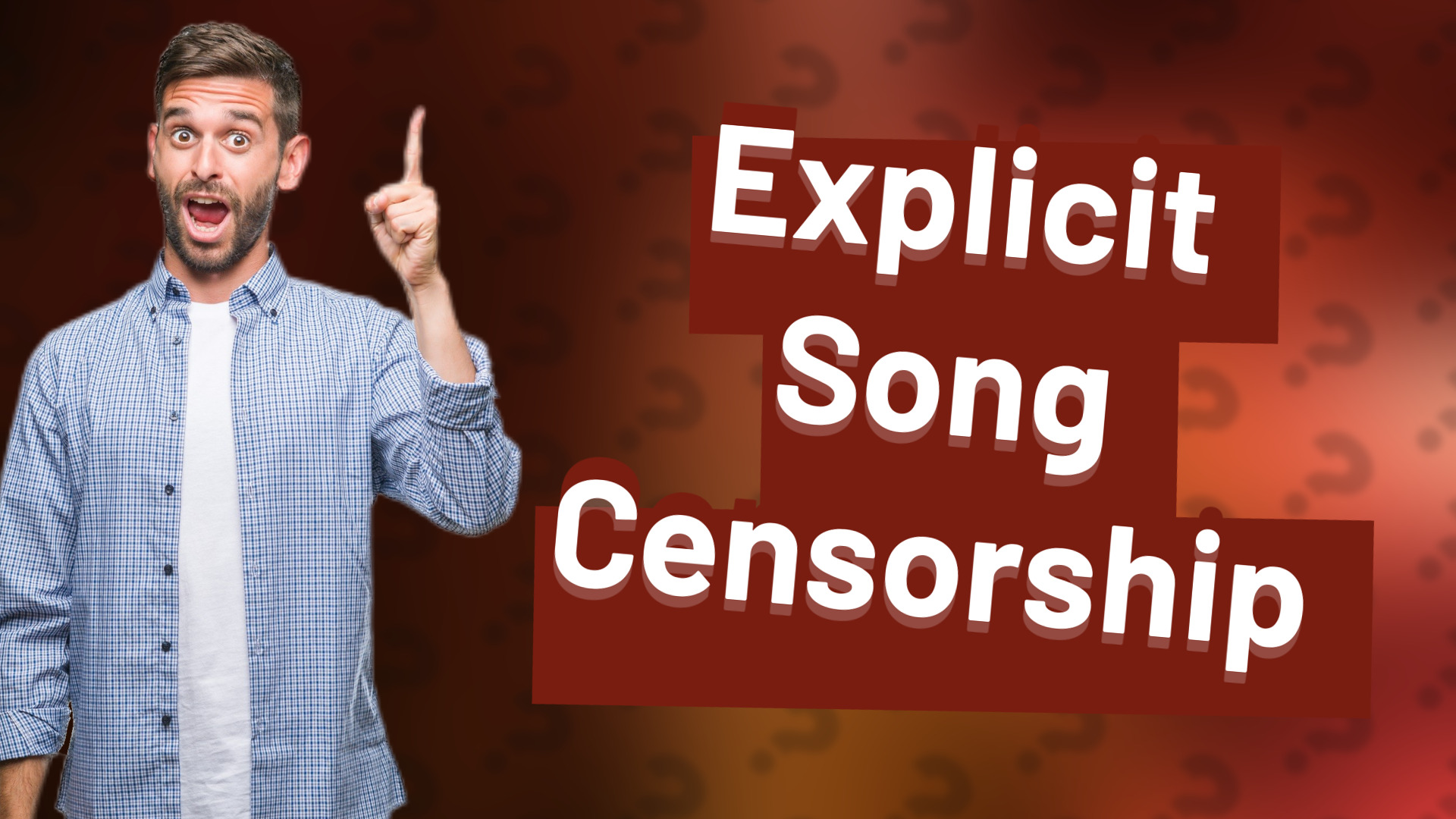 Explicit Song Censorship