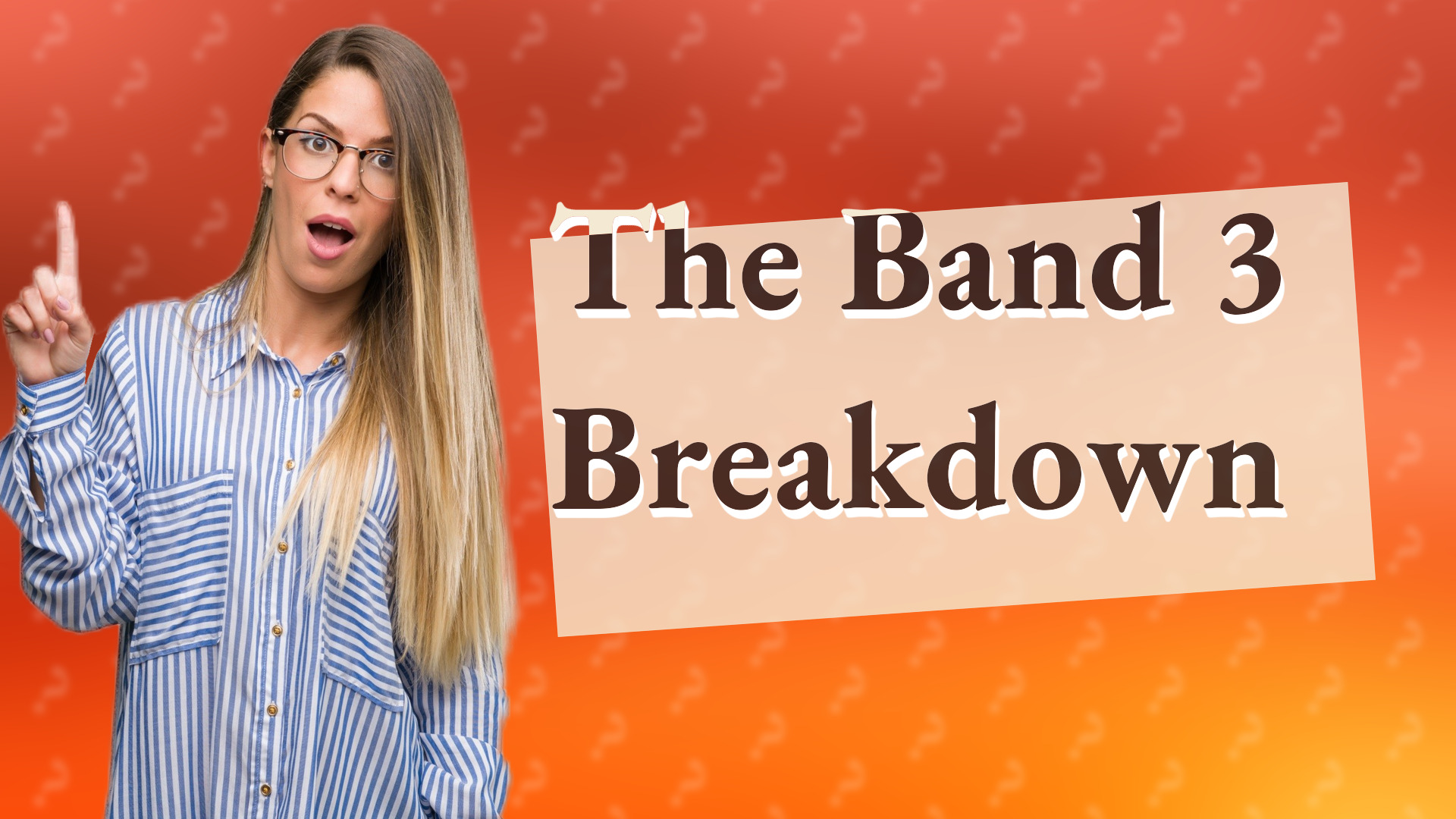 The Band 3 Breakdown