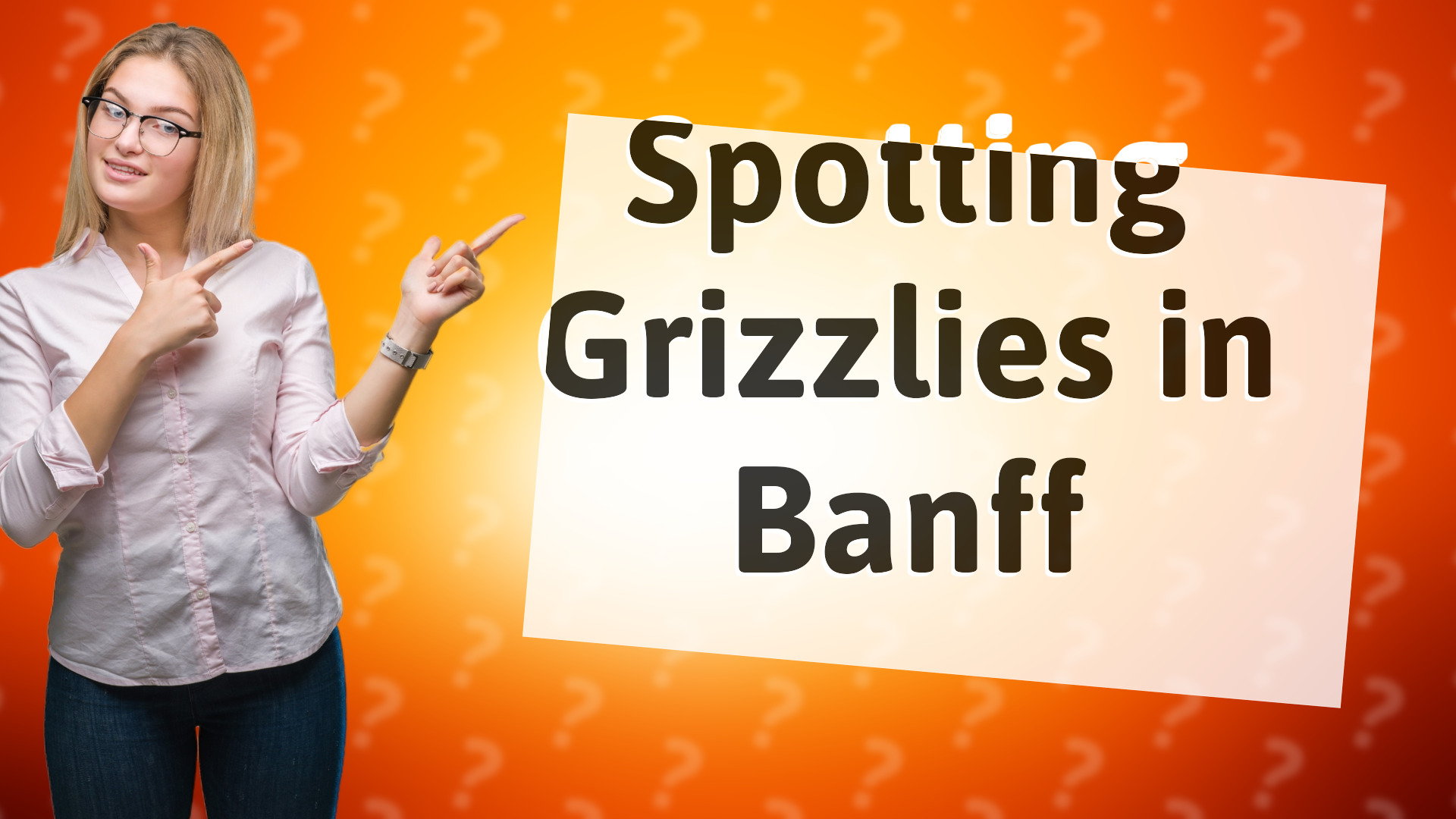 Spotting Grizzlies in Banff