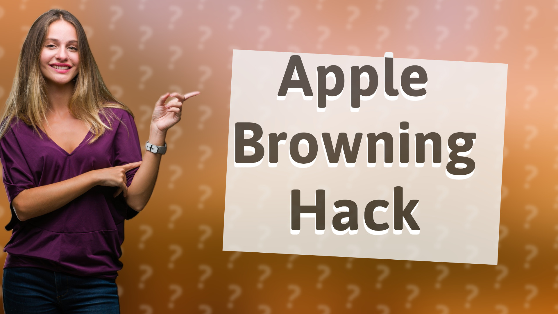 Apple Browning Hack